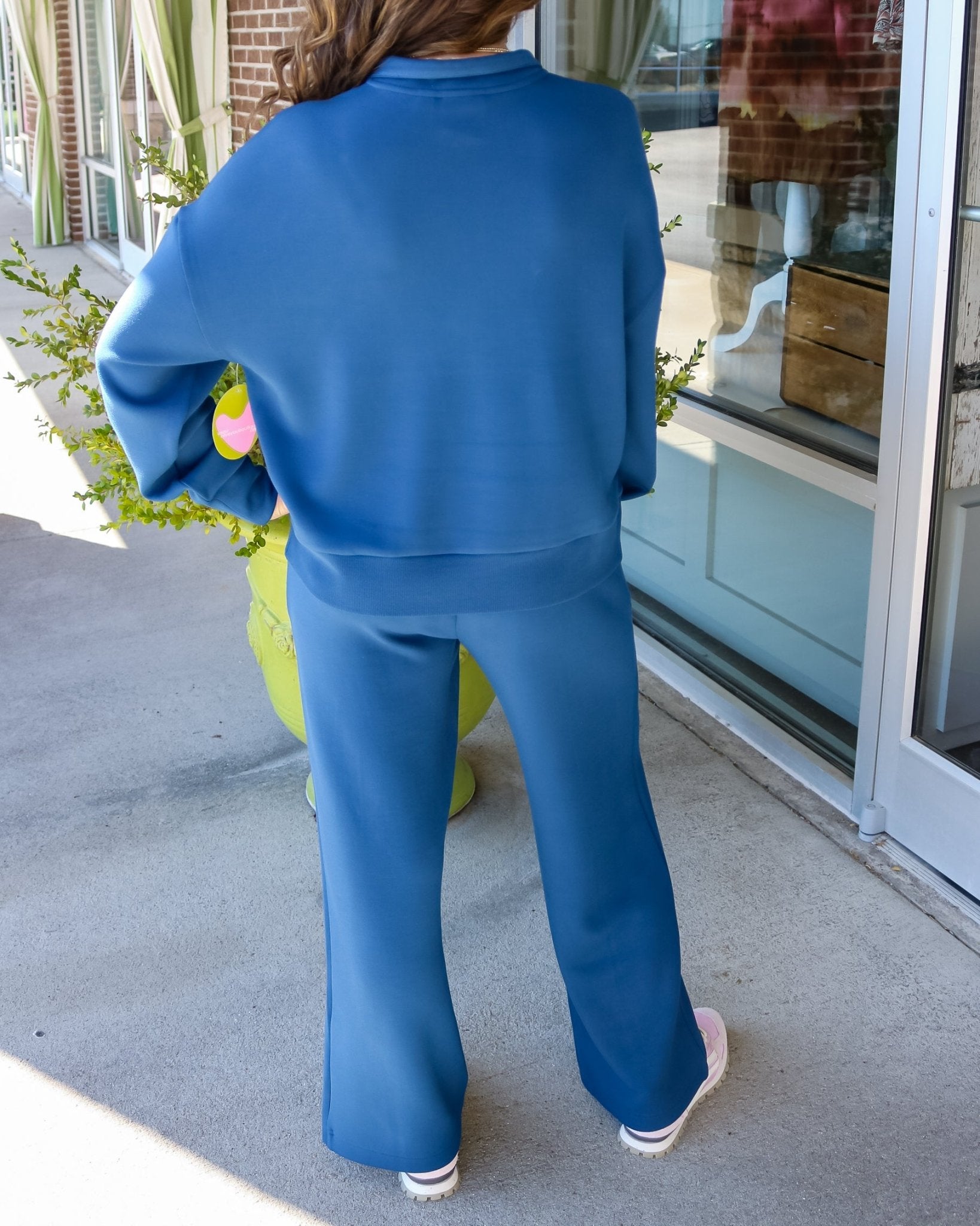 The Wide Leg Pant 30 - Sea Blue - Olive You BoutiqueVARLEY238162VAR02105-seablue