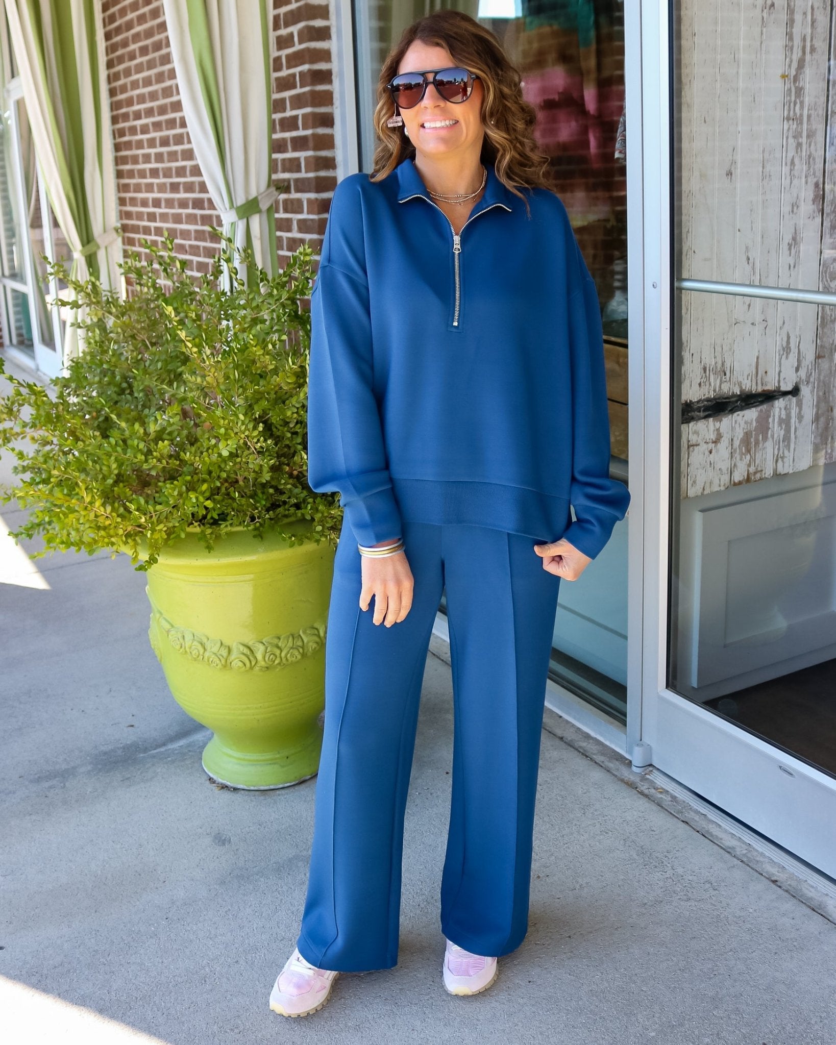 Mavis Mock Neck Sweat - Olive You BoutiqueVARLEY233567VAR03383