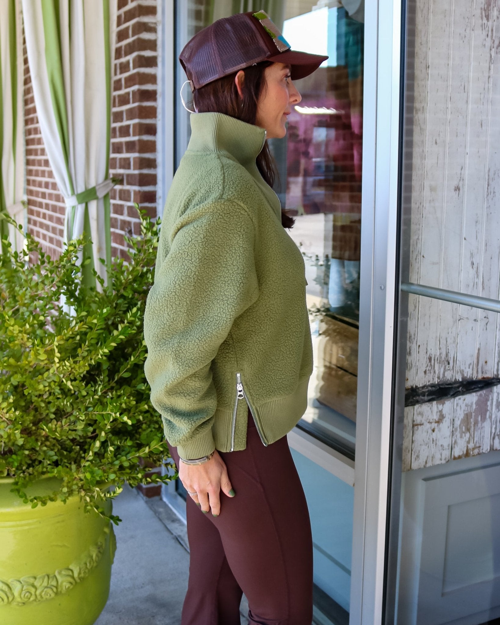Jaylin Half Zip Fleece - Loden Green - Olive You BoutiqueVARLEY238192VAR03082-lodengreen