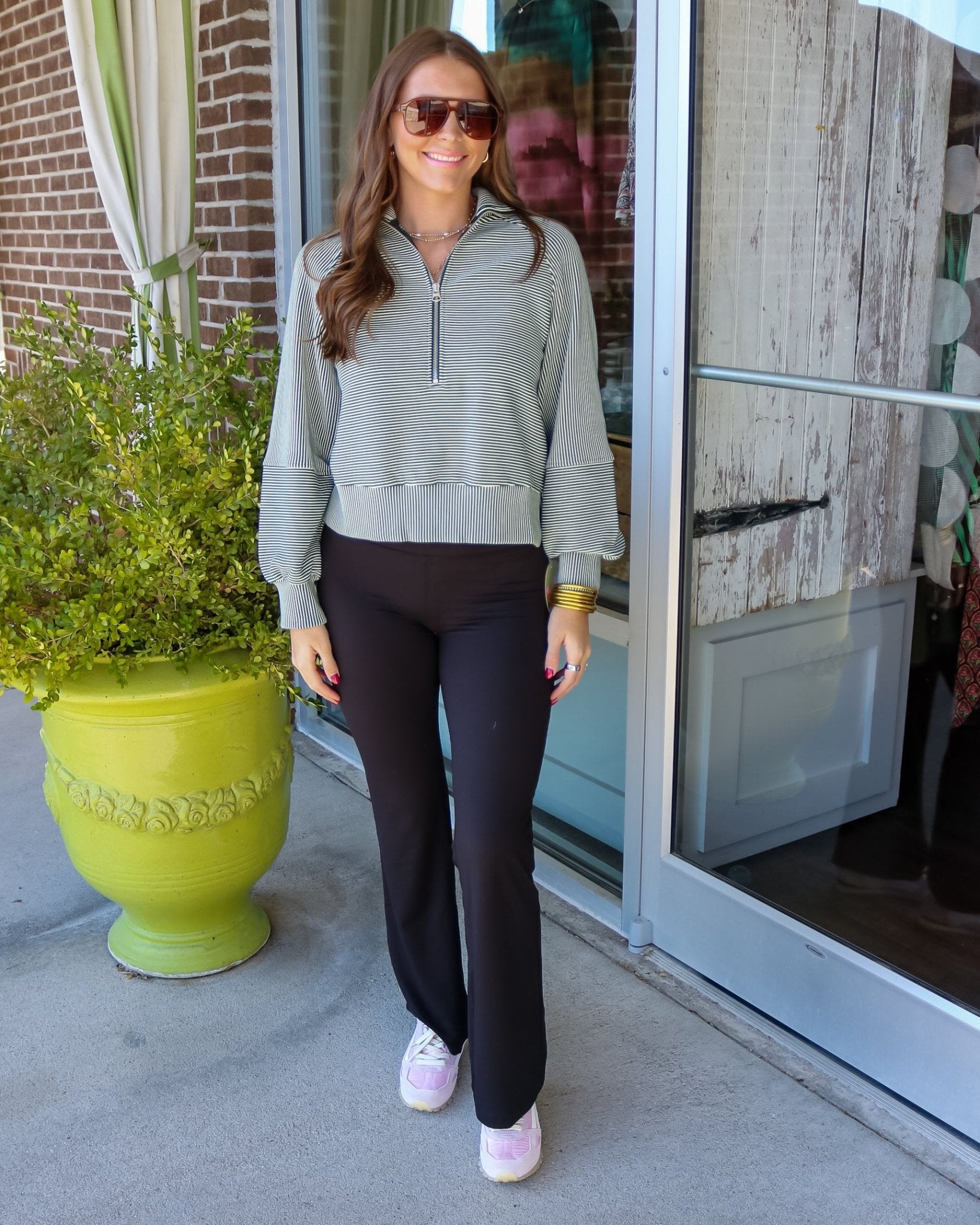 Milano Half Zip Sweat 2.0 - Olive You BoutiqueVARLEY233552VAR02122-ponderosap