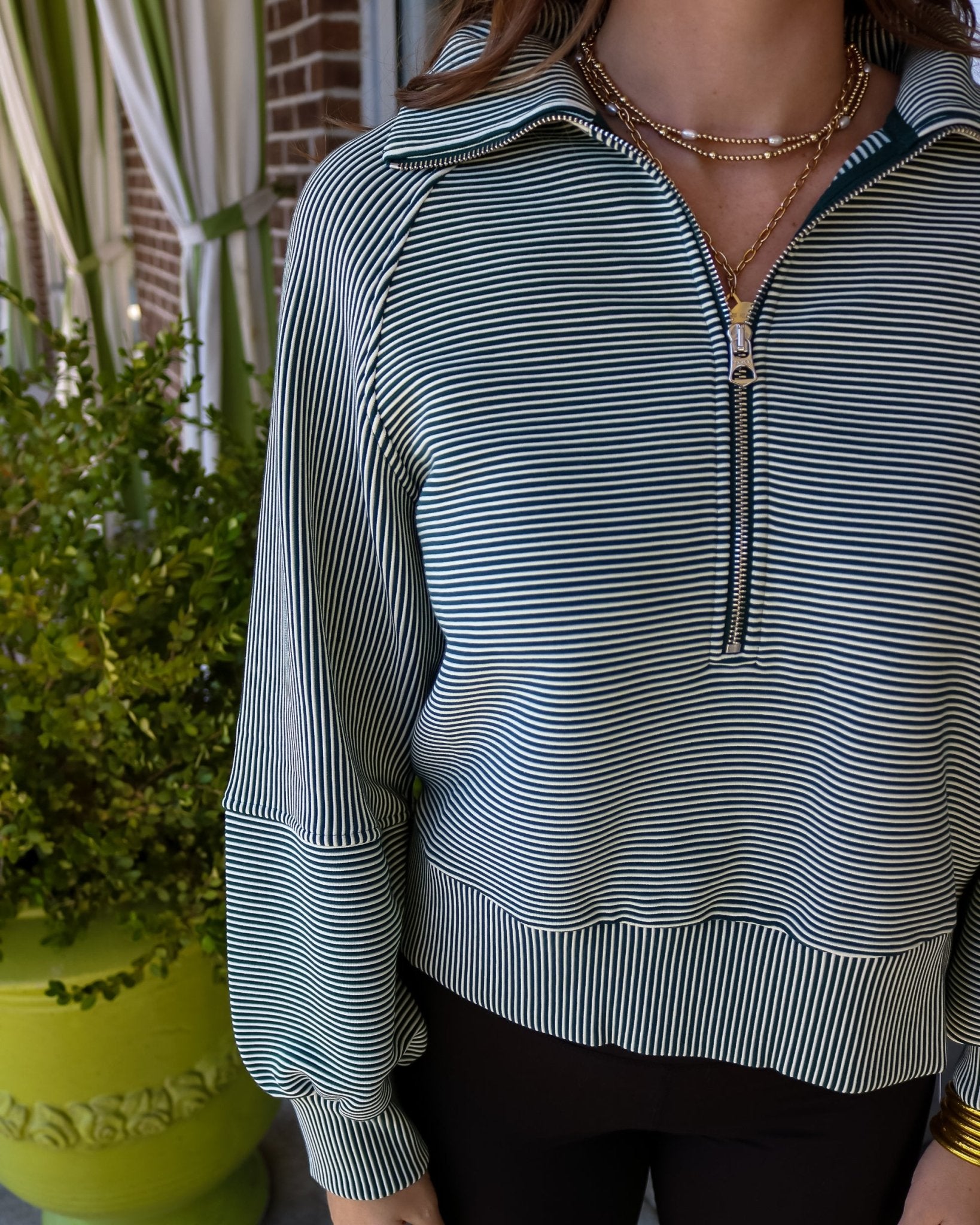 Milano Half Zip Sweat 2.0 - Olive You BoutiqueVARLEY233552VAR02122-ponderosap