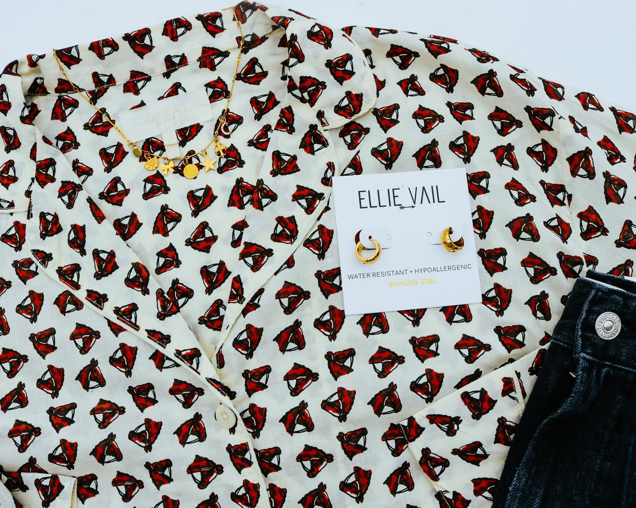 The Pajama Shirt - Olive You BoutiqueTHE GREAT223416