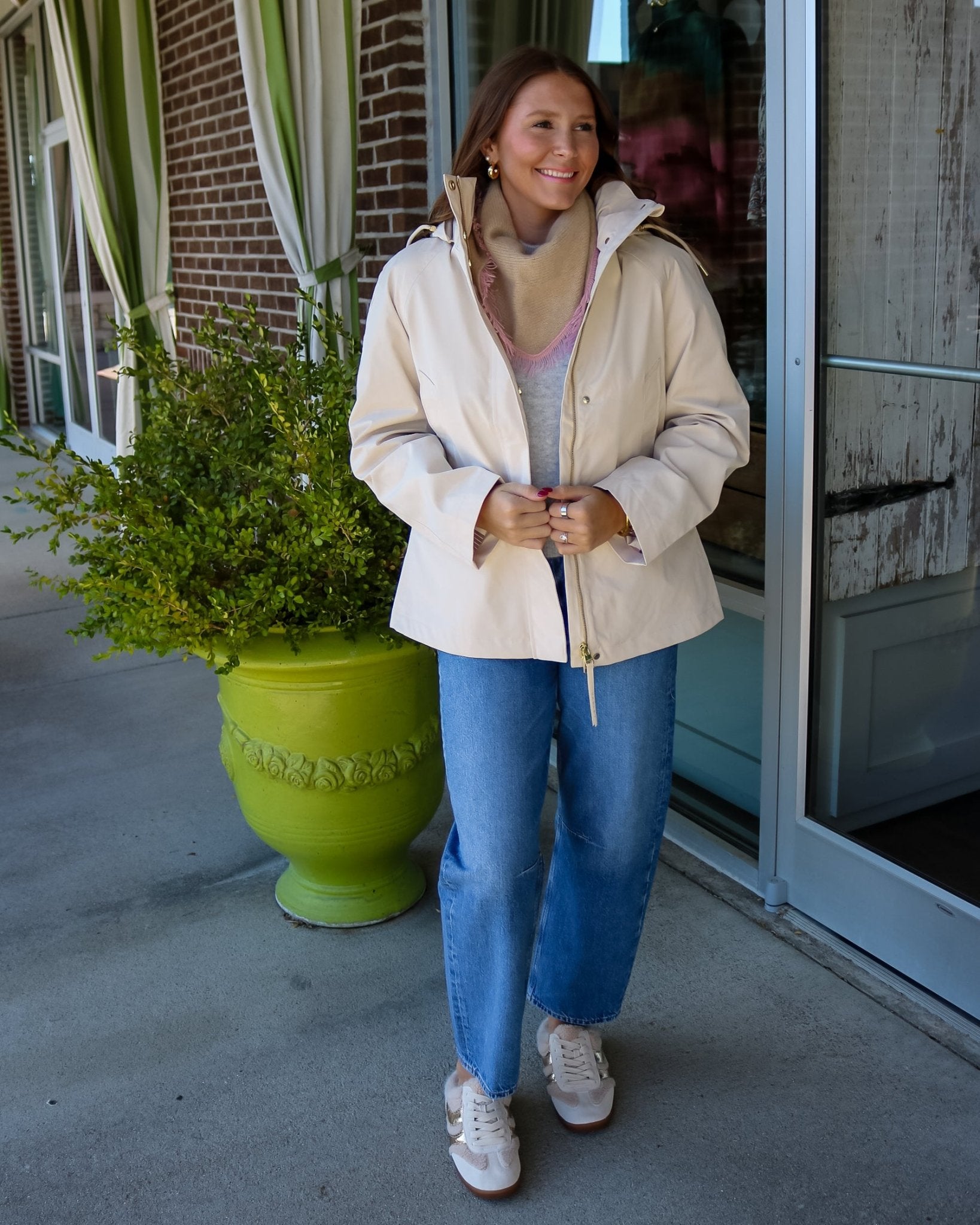 Etta Short Rain Jacket - Olive You BoutiqueVARLEY233585VAR03910
