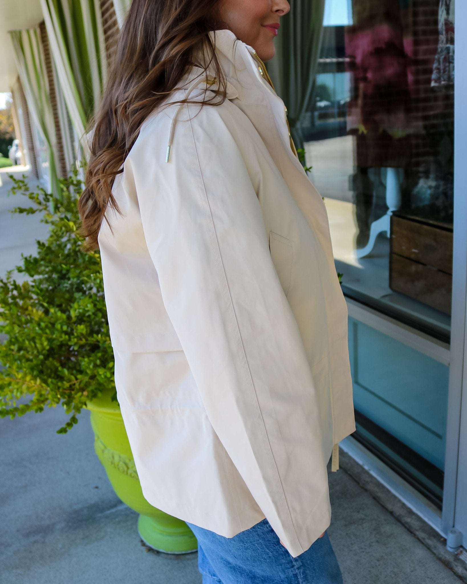 Etta Short Rain Jacket - Olive You BoutiqueVARLEY233585VAR03910