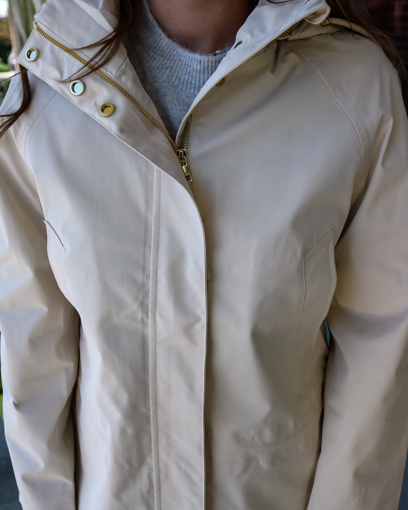 Etta Short Rain Jacket - Olive You BoutiqueVARLEY233585VAR03910