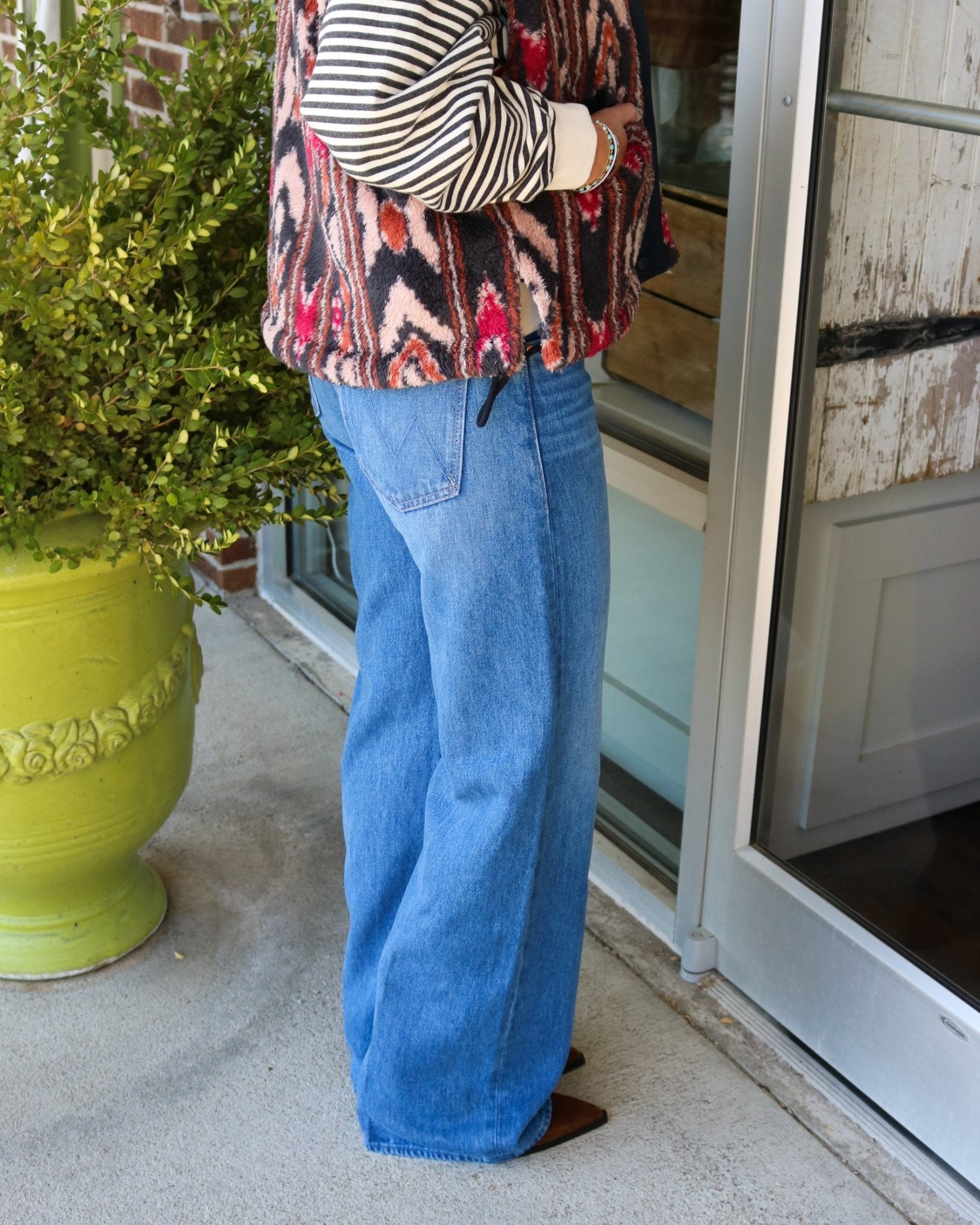Mid Rise Lasso Sneak - Olive You BoutiqueMOTHER DENIM23110812088-1724