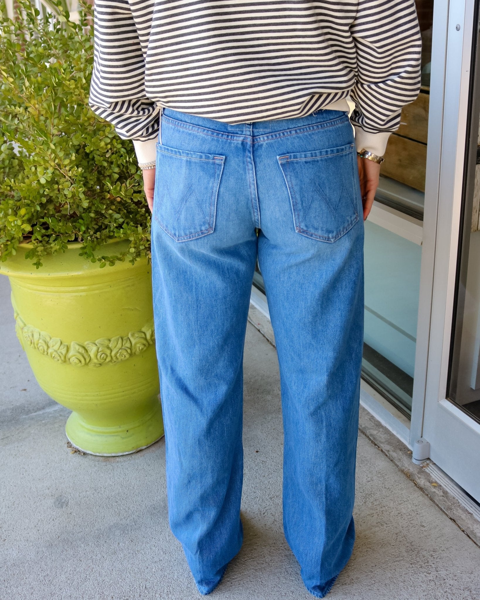 Mid Rise Lasso Sneak - Olive You BoutiqueMOTHER DENIM23110812088-1724