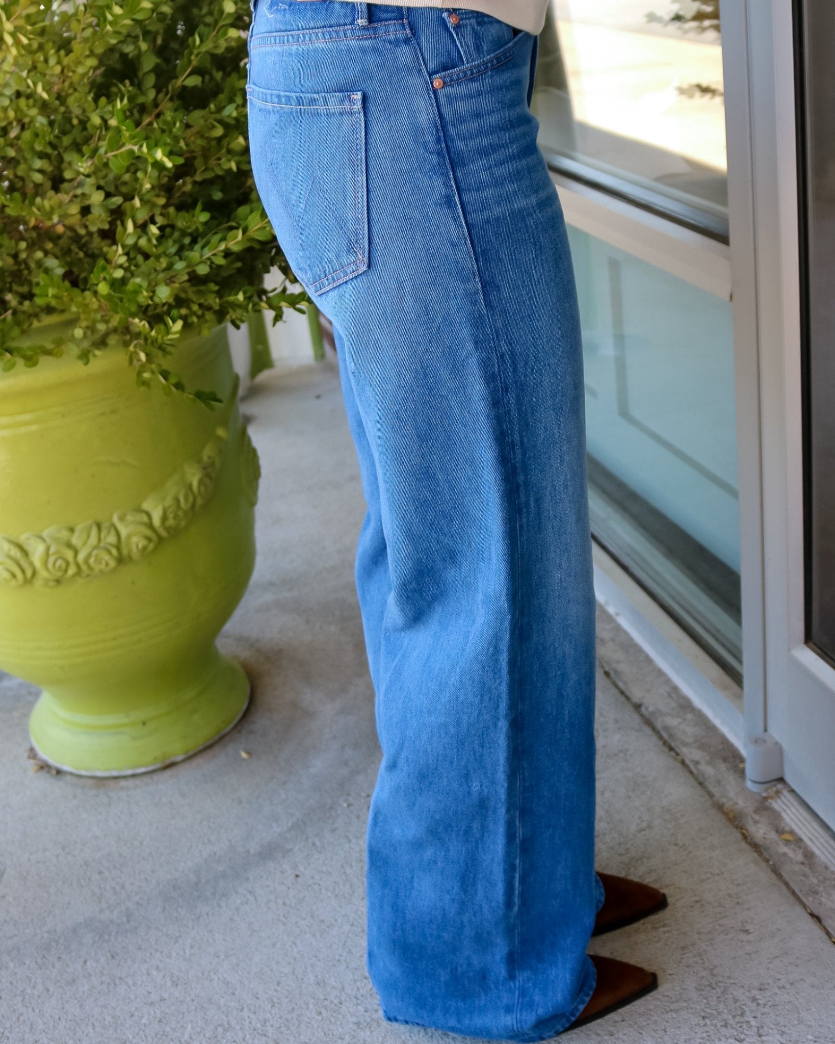 Mid Rise Lasso Sneak - Olive You BoutiqueMOTHER DENIM23110812088-1724