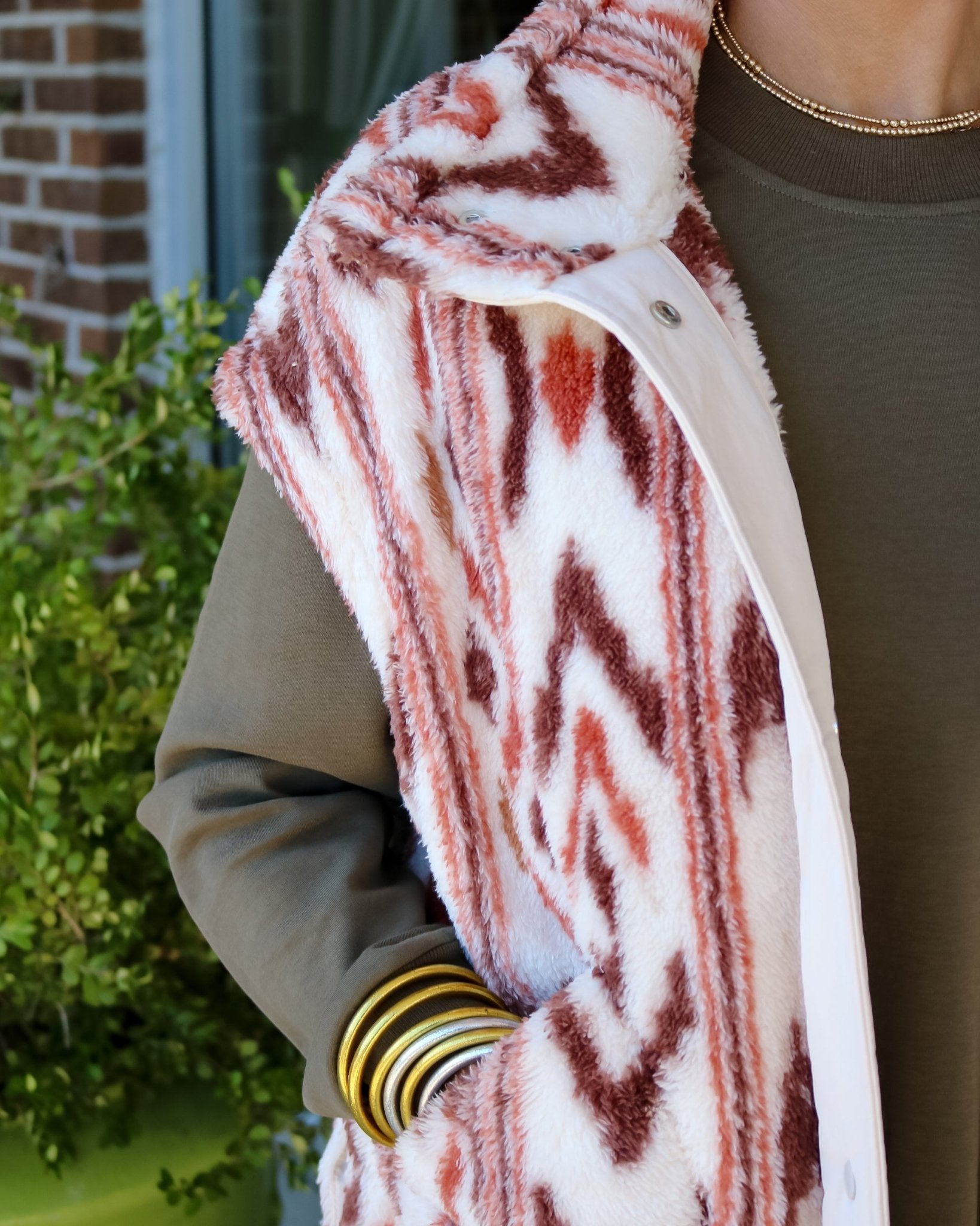 Ravenna Vest - Ivory Ikat - Olive You BoutiqueXIRENA238184X5PPF001-ivoryikat