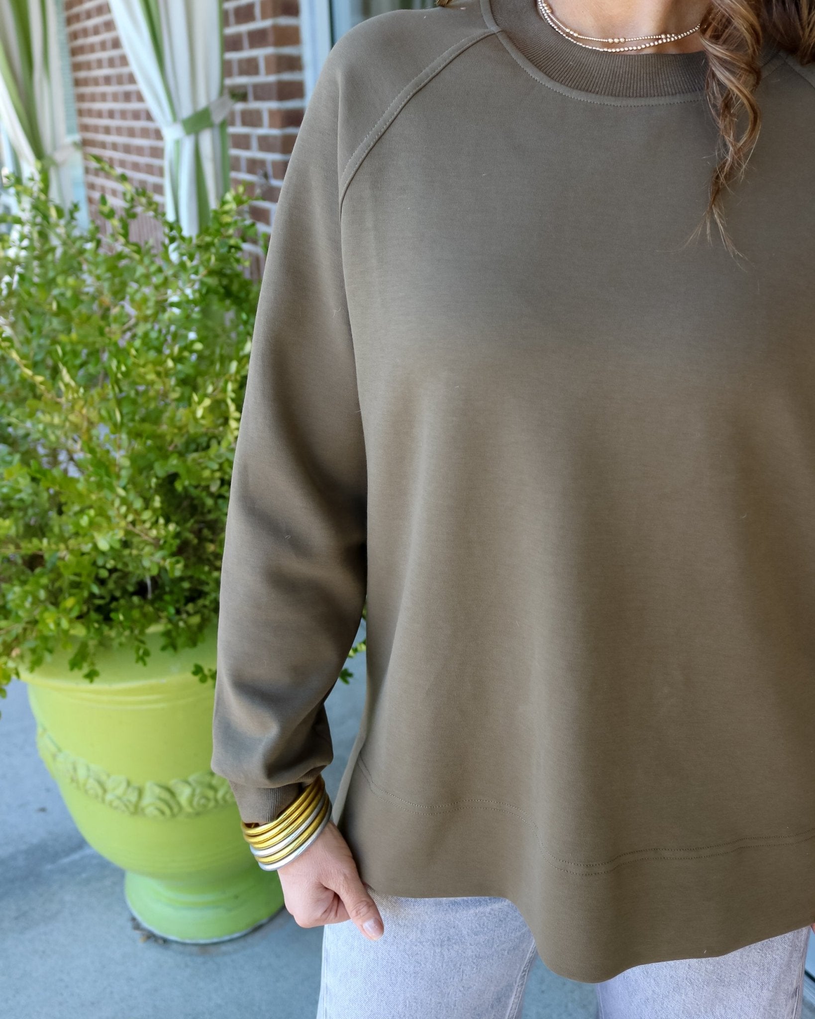 Travel Oversized Raglan - Olive You BoutiquePERFECT WHITE TEE232921T393-seville