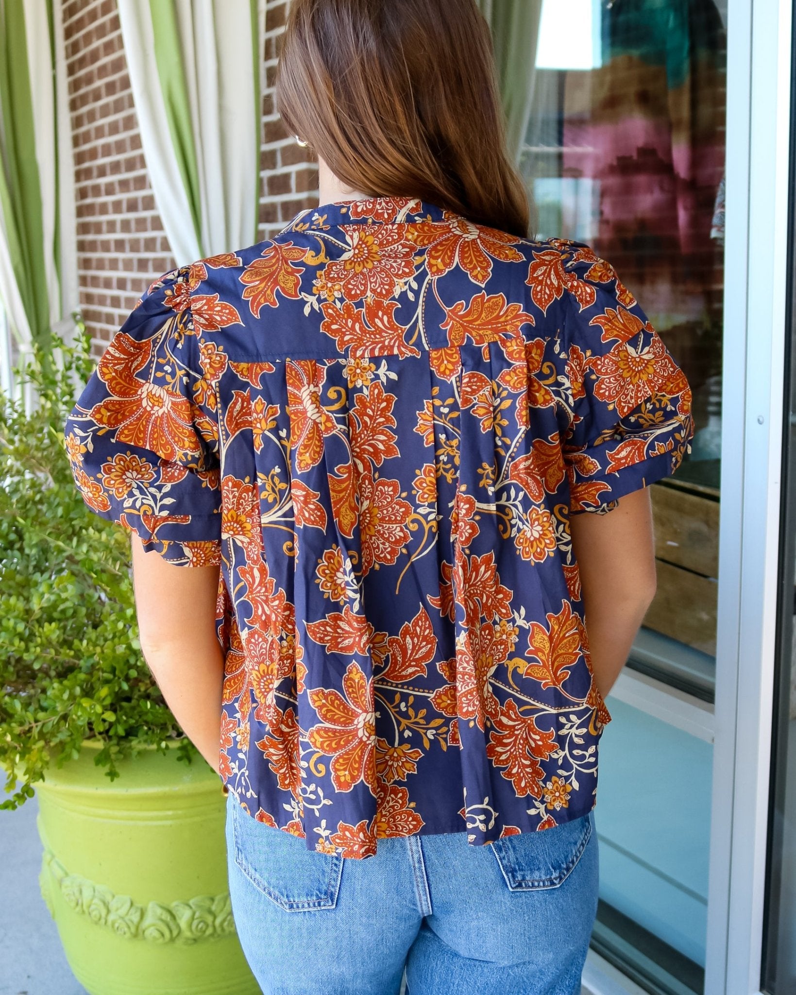 Midnight Garden Blouse - Olive You BoutiqueOLIVACEOUS2381252605340lty