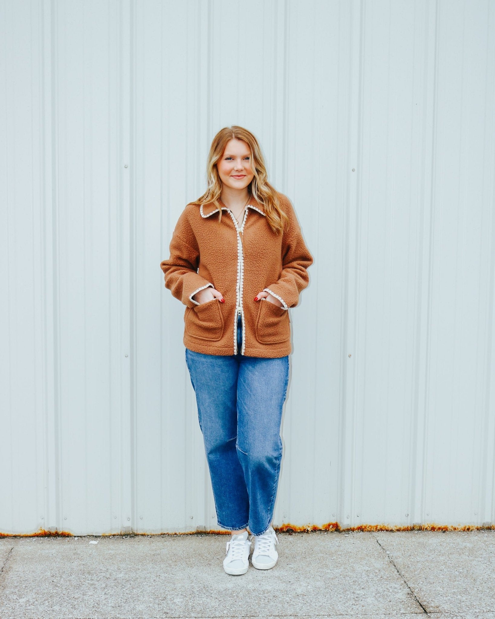 Ruiko Zip Through Fleece - Olive You BoutiqueVARLEY228821