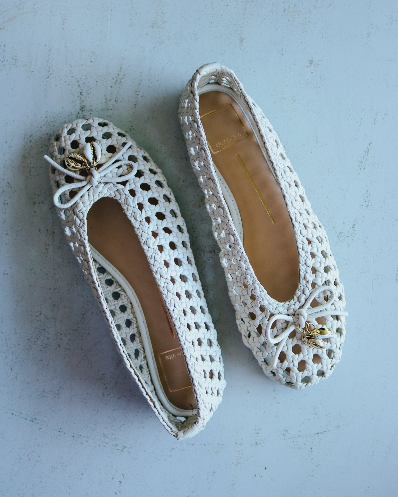 Cason Woven Leather Flats - Olive You BoutiqueDOLCE VITA231521