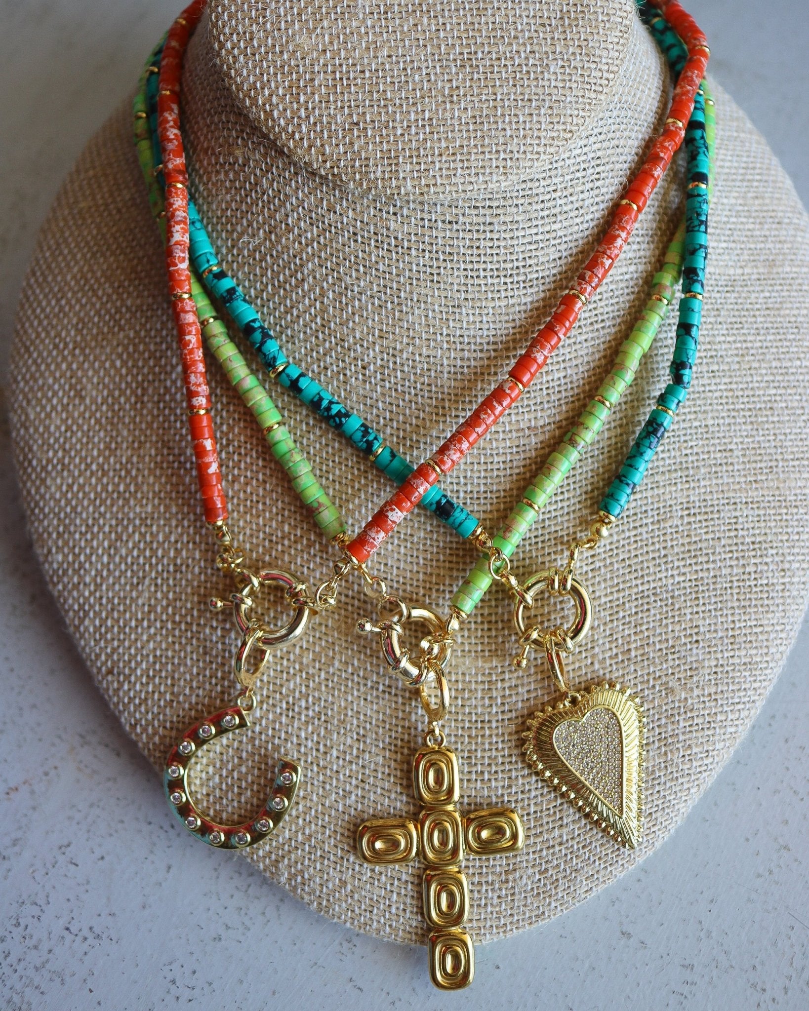 Wendy Necklace Turq - Olive You BoutiqueGemelliWENDY NECKLACE TURQWENDY NECKLACE TURQ