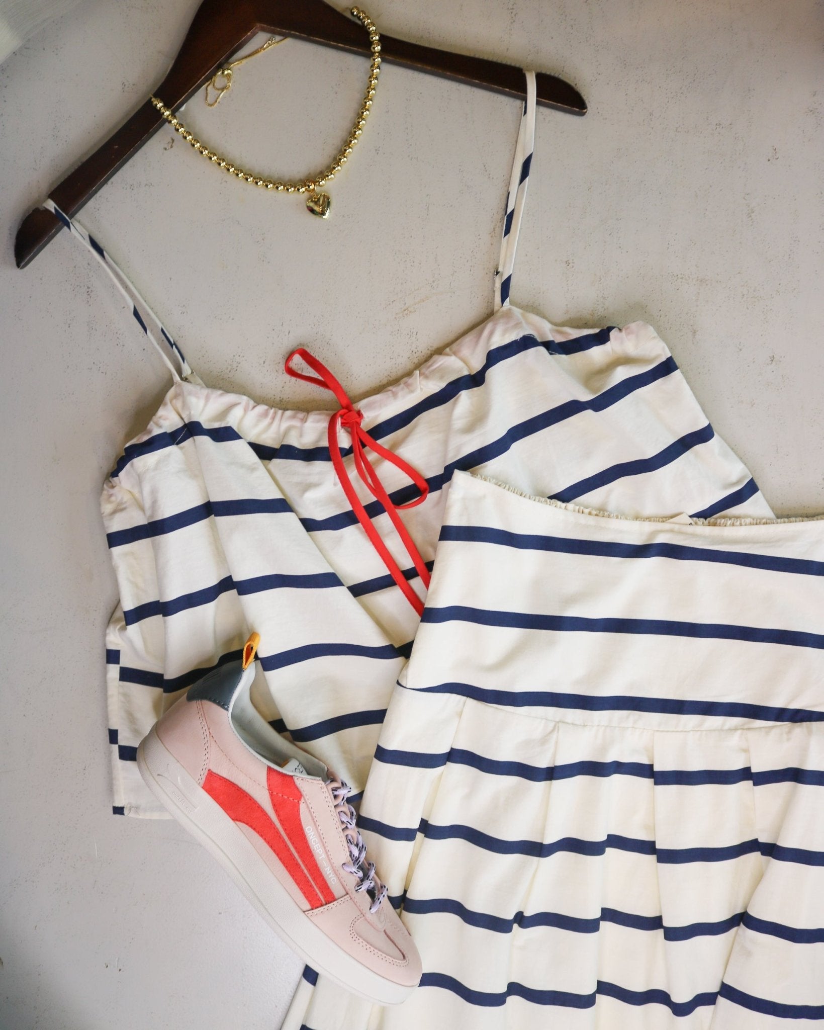 The Harbor Striped Tank - Olive You BoutiqueBY TOGETHER230796L9538T