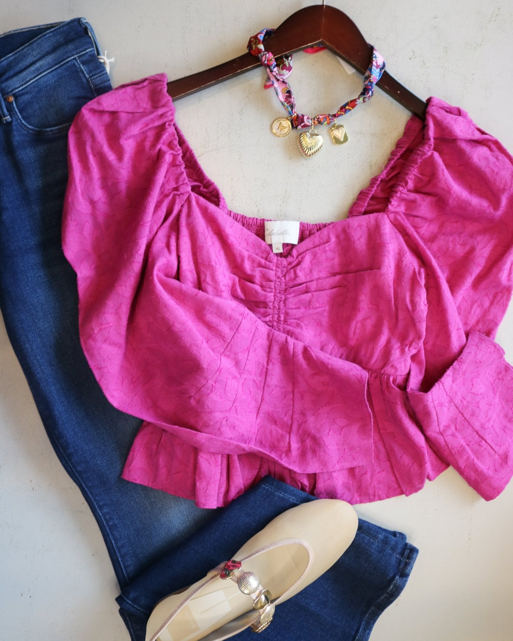 Dulce Babydoll Blouse - Olive You BoutiqueCLEOBELLA228417CM26SP201391