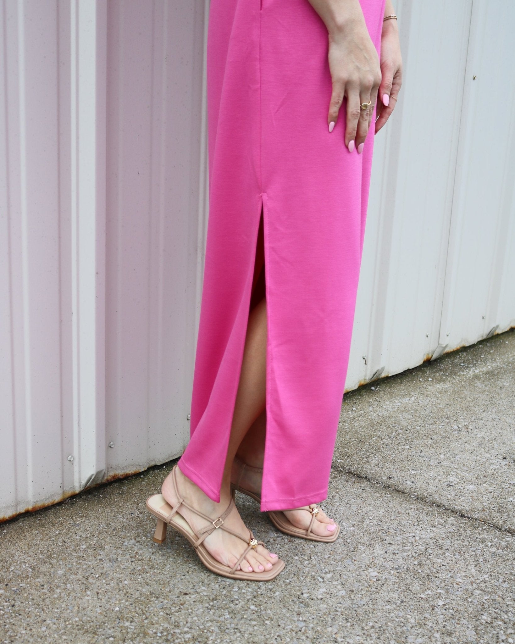 Pretty in Pink Dress - Olive You BoutiqueOLIVE YOU231306