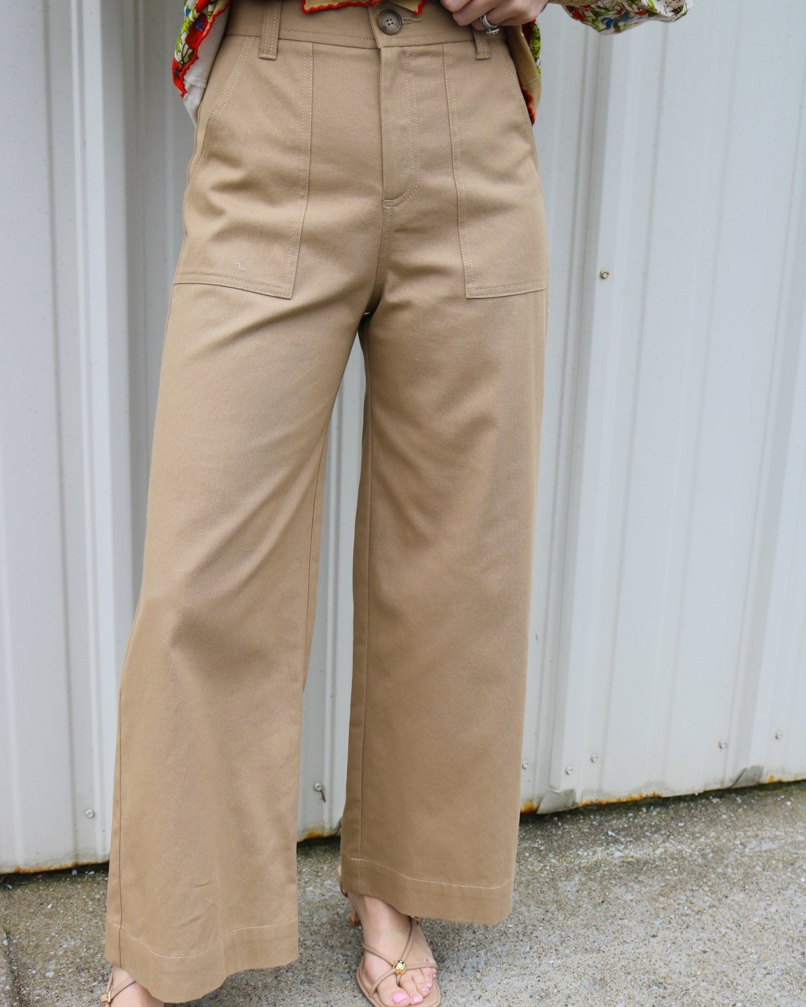 Wide Leg Ryder Crop Pant - Olive You BoutiqueFIFTEEN - TWENTY INC.2280561F45402