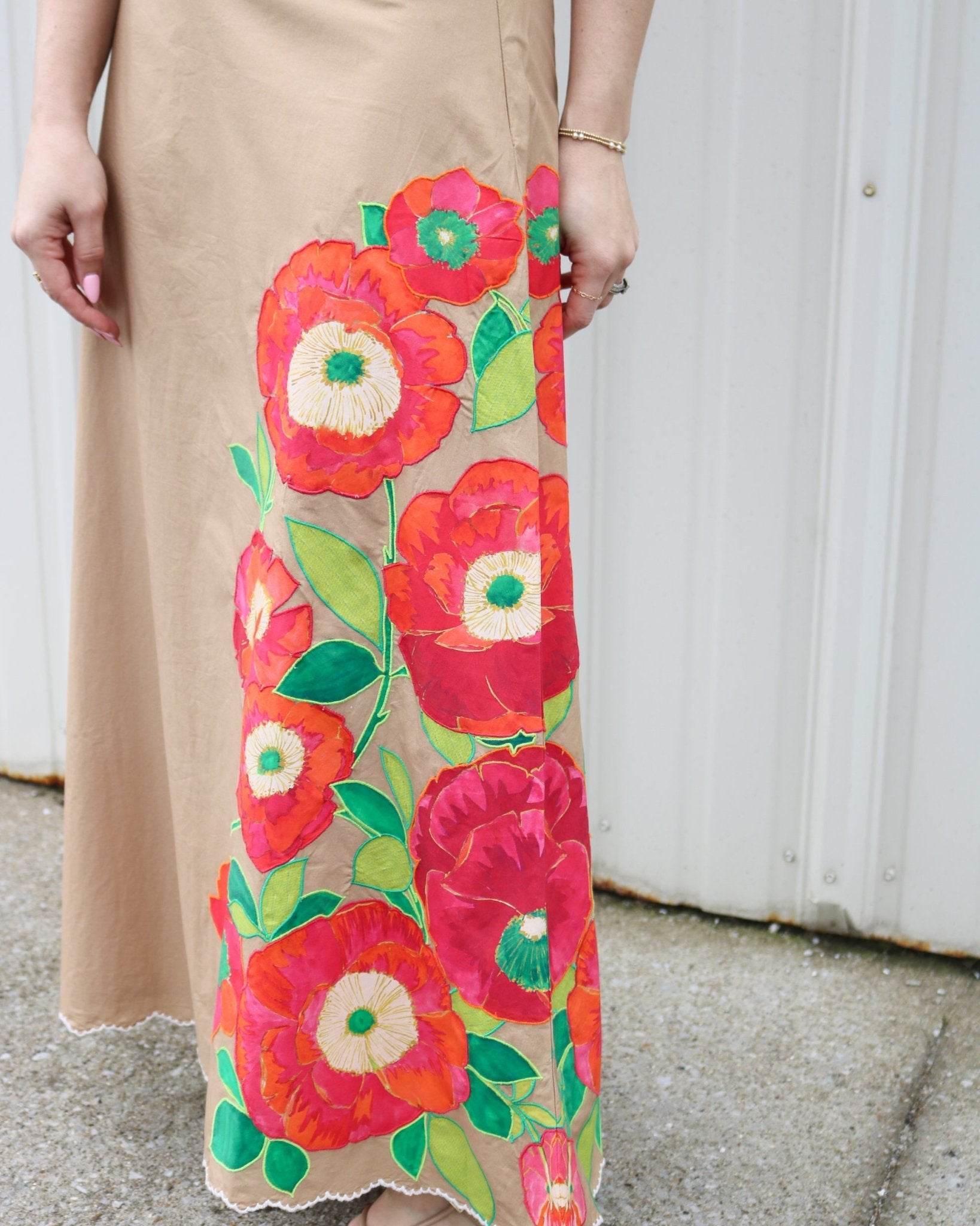 Anita Poppy Long Skirt - Olive You BoutiqueELIZABETH JAMES THE LABEL227752326277