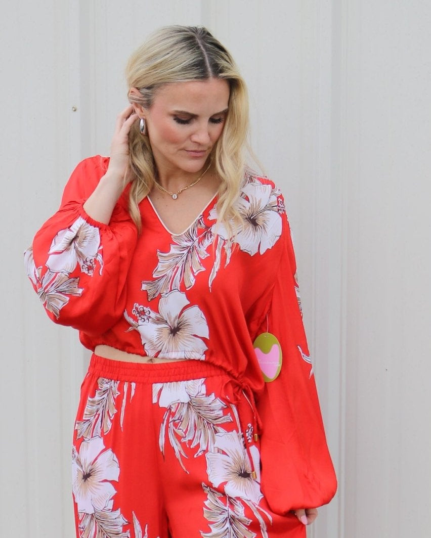 Chrissy Top in Tropical Scarlet - Olive You BoutiqueELIZABETH JAMES THE LABEL227755279283
