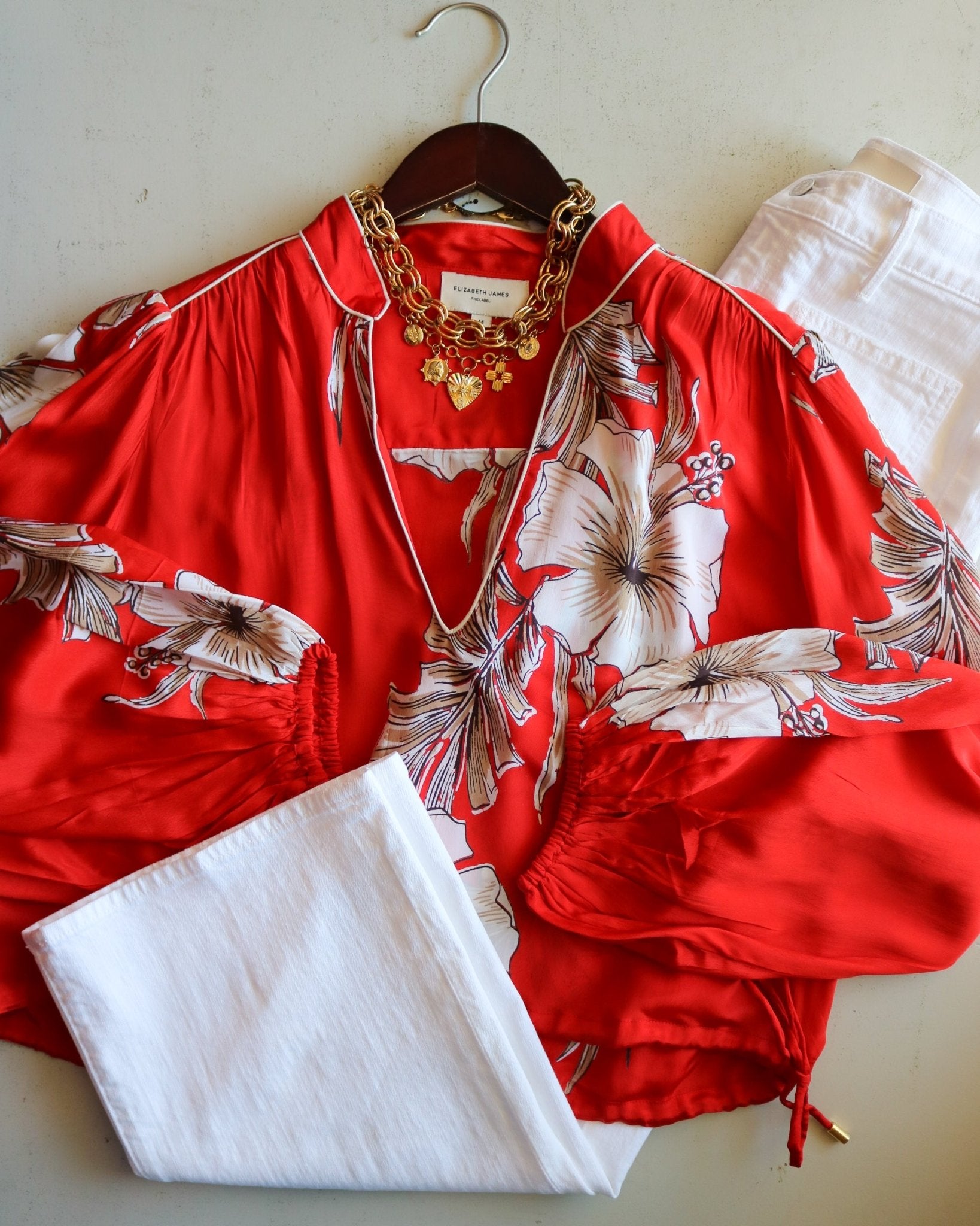 Chrissy Top in Tropical Scarlet - Olive You BoutiqueELIZABETH JAMES THE LABEL227755279283