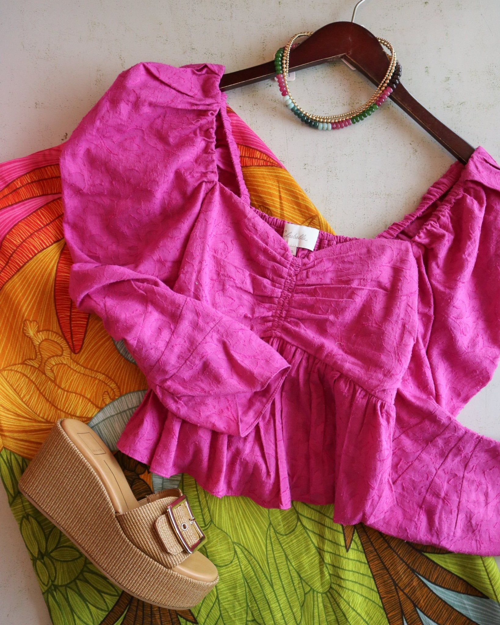 Dulce Babydoll Blouse - Olive You BoutiqueCLEOBELLA228417