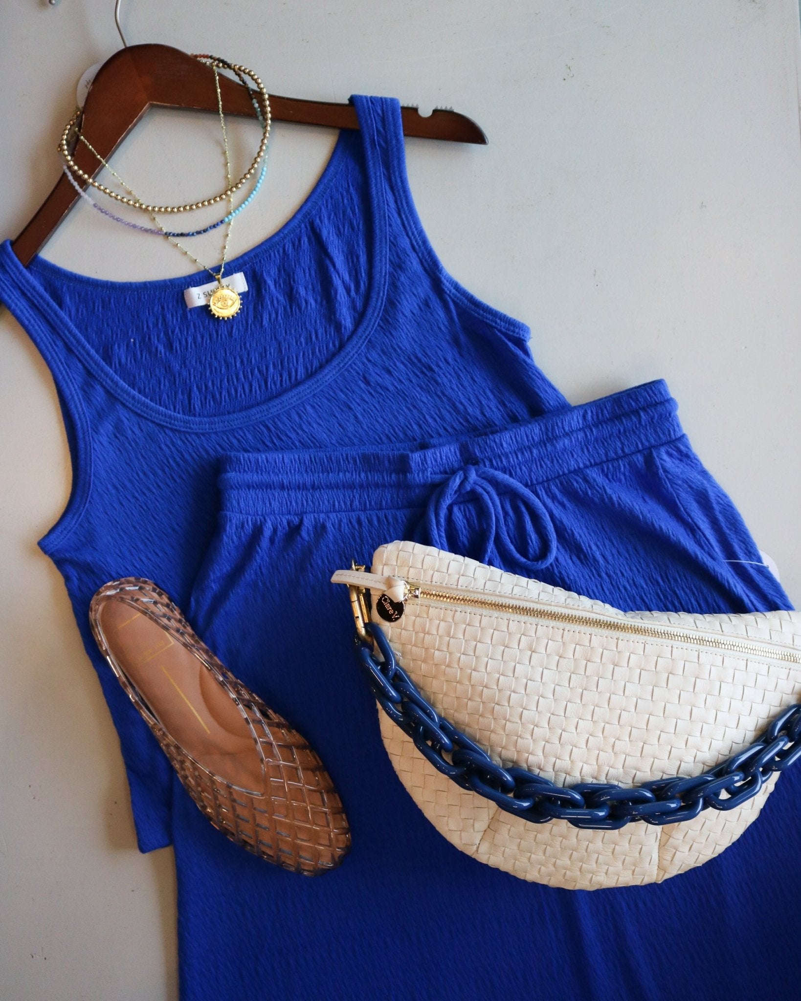Shortie Strap - French Blue - Olive You BoutiqueClare V.227212CVS1000366