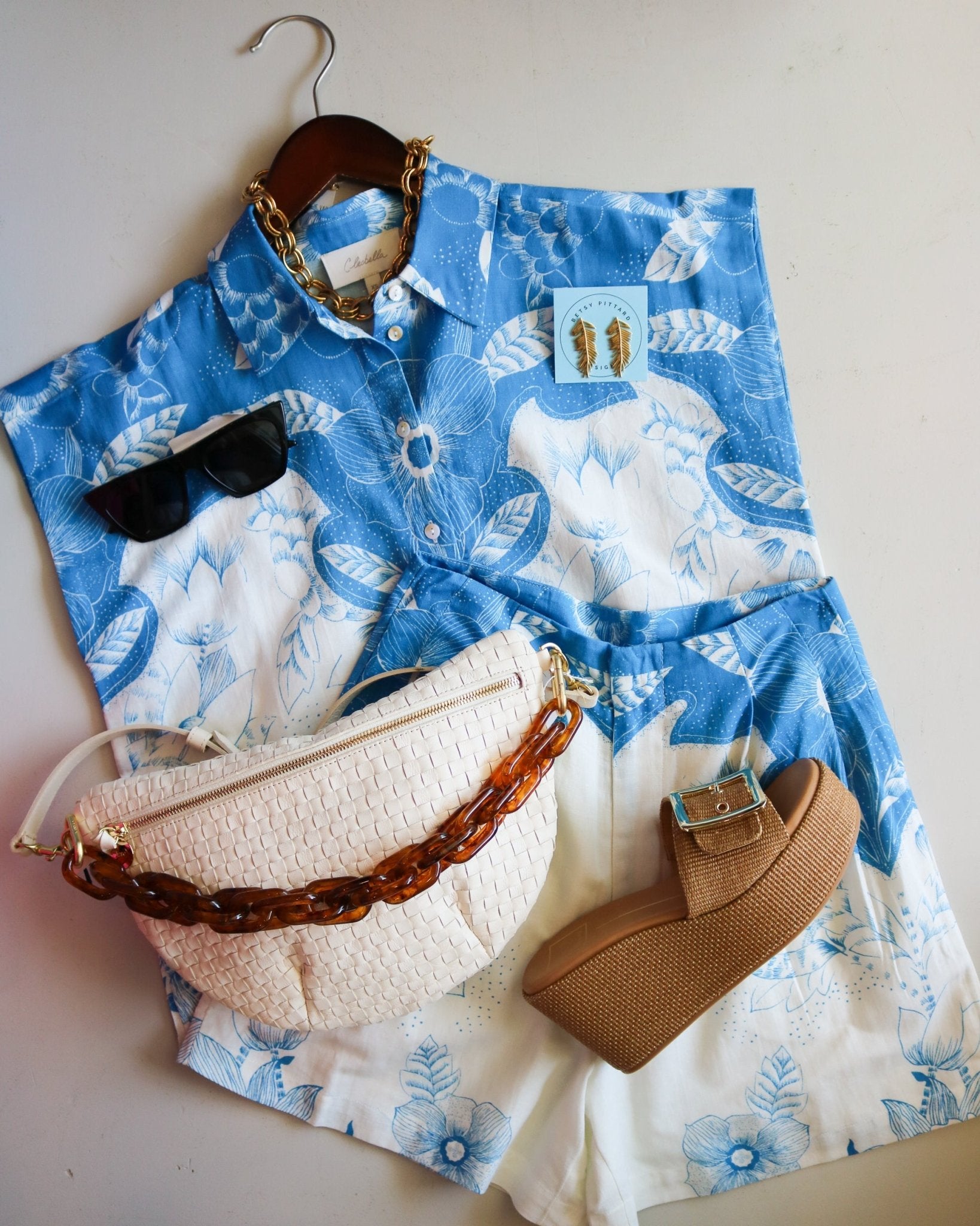 Sebastian Print Shorts - Olive You BoutiqueCLEOBELLA228454CM26SP30440