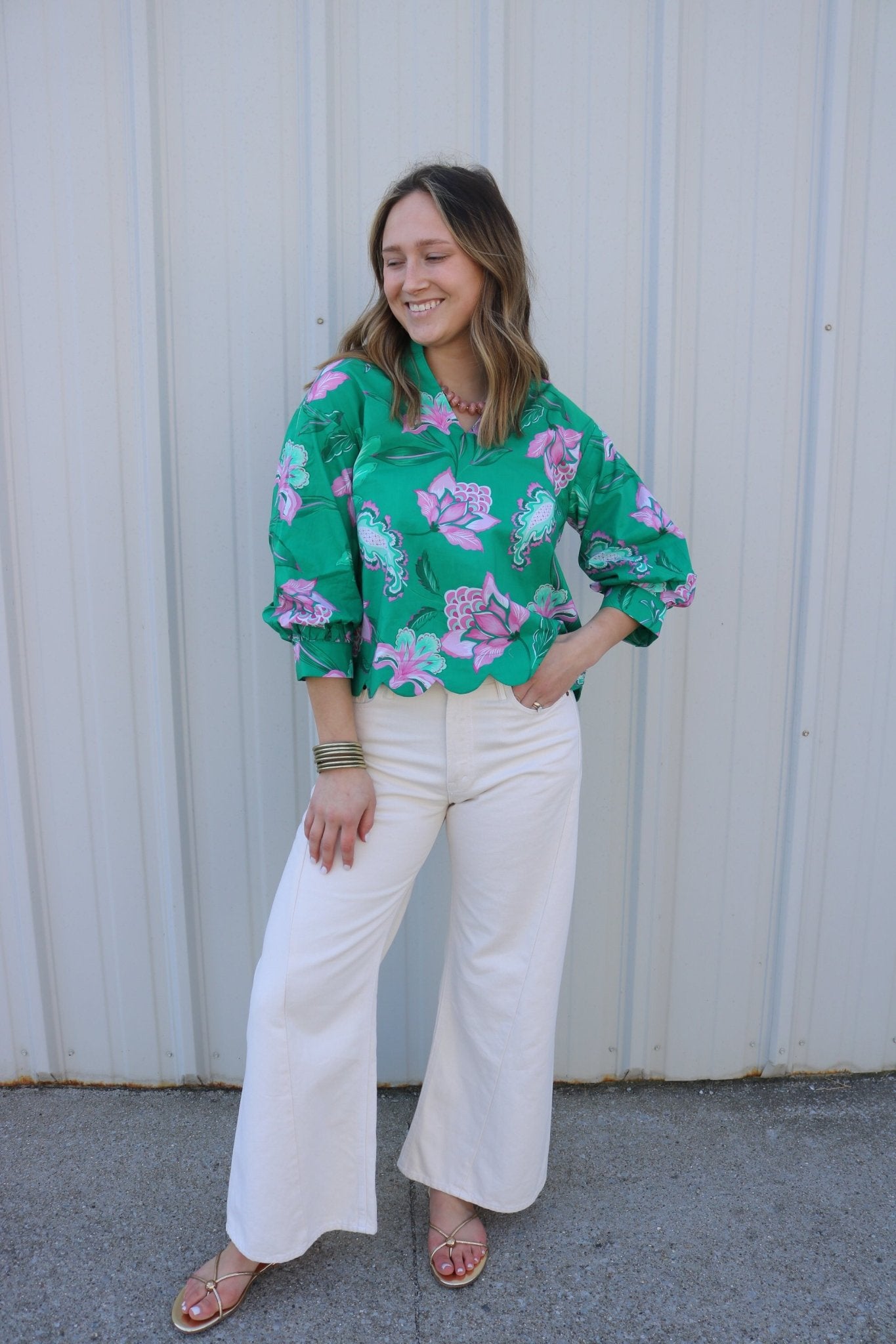 The Palm Grove Blouse - Olive You BoutiqueOLIVE YOU232133T29805