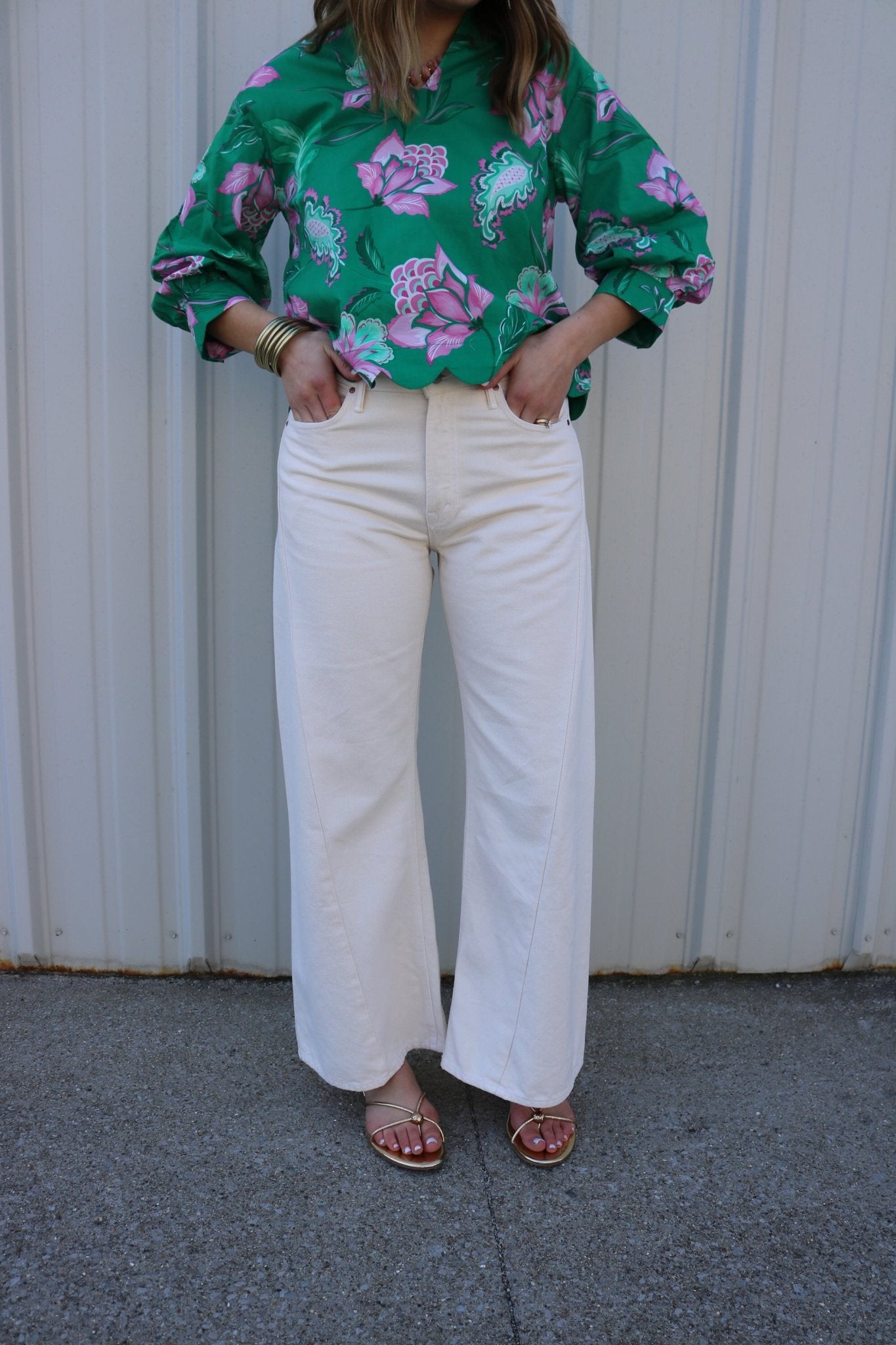 The Palm Grove Blouse - Olive You BoutiqueOLIVE YOU232133T29805