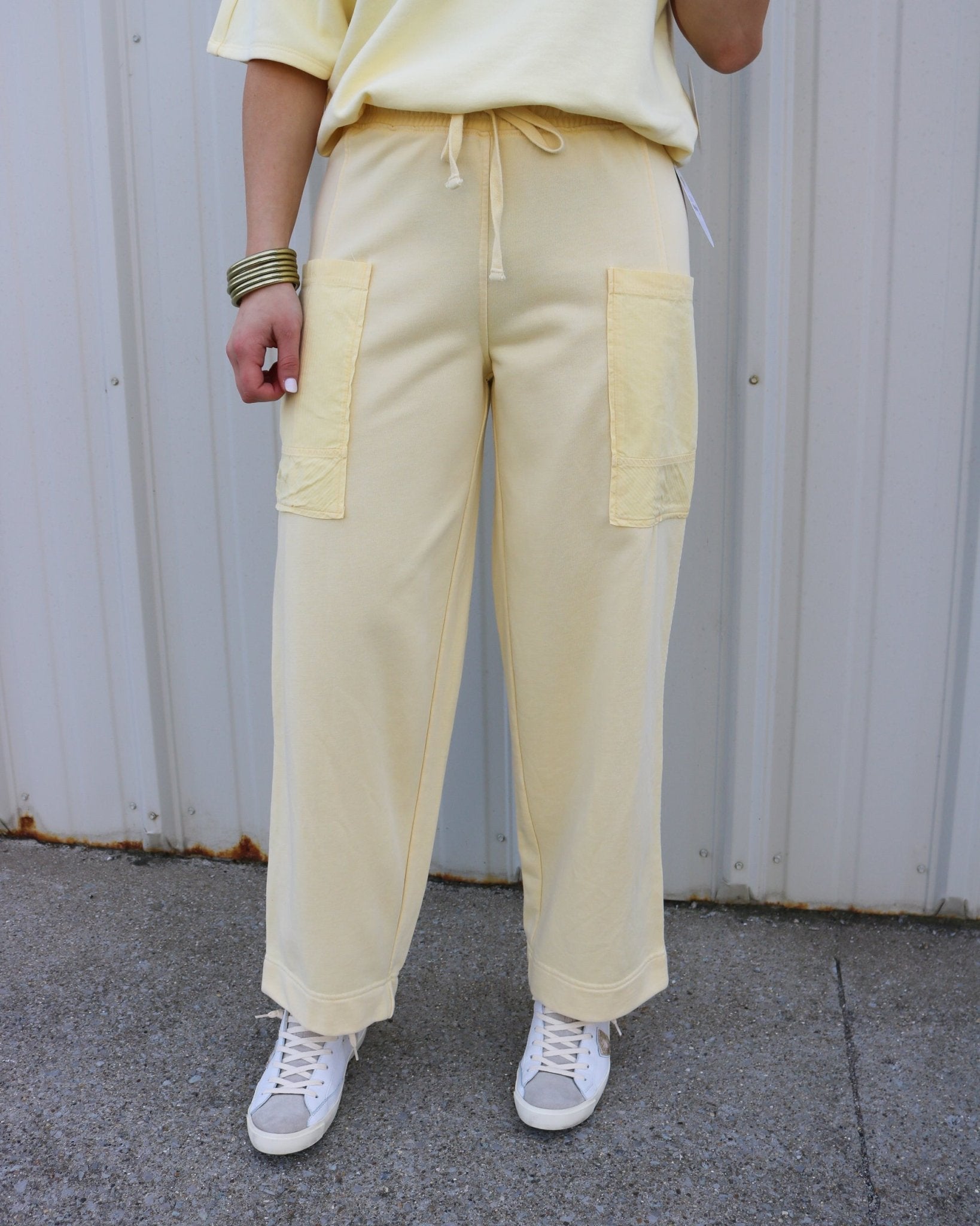 Casual Terry Pocket Pants - Olive You BoutiqueOlive You231660