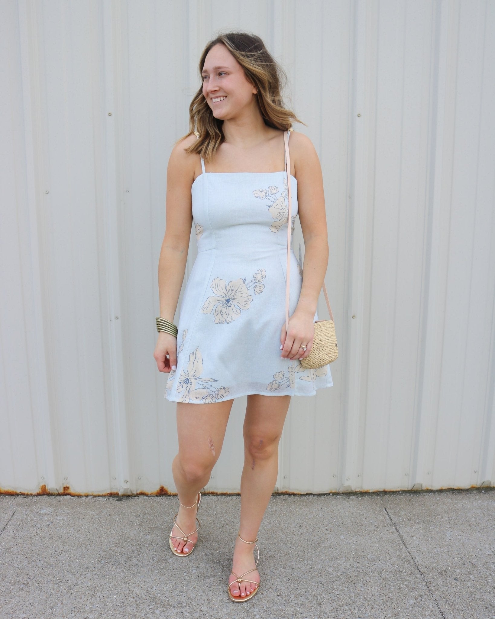Miriam Sleeveless Mini Floral Dress - Olive You BoutiqueALLISON228240