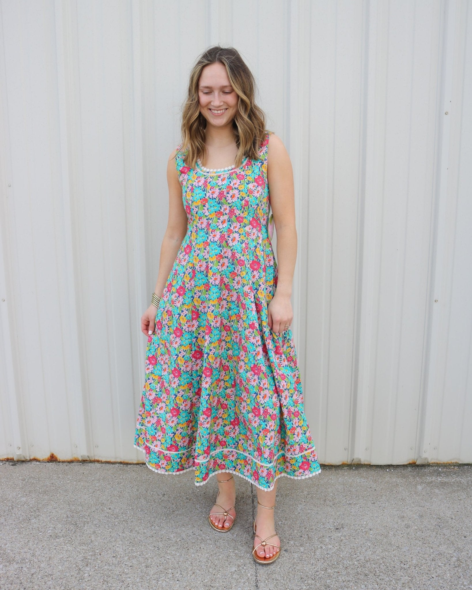 Alice Dress in Meadow Muse Floral - Olive You BoutiqueELIZABETH JAMES THE LABEL227786181291