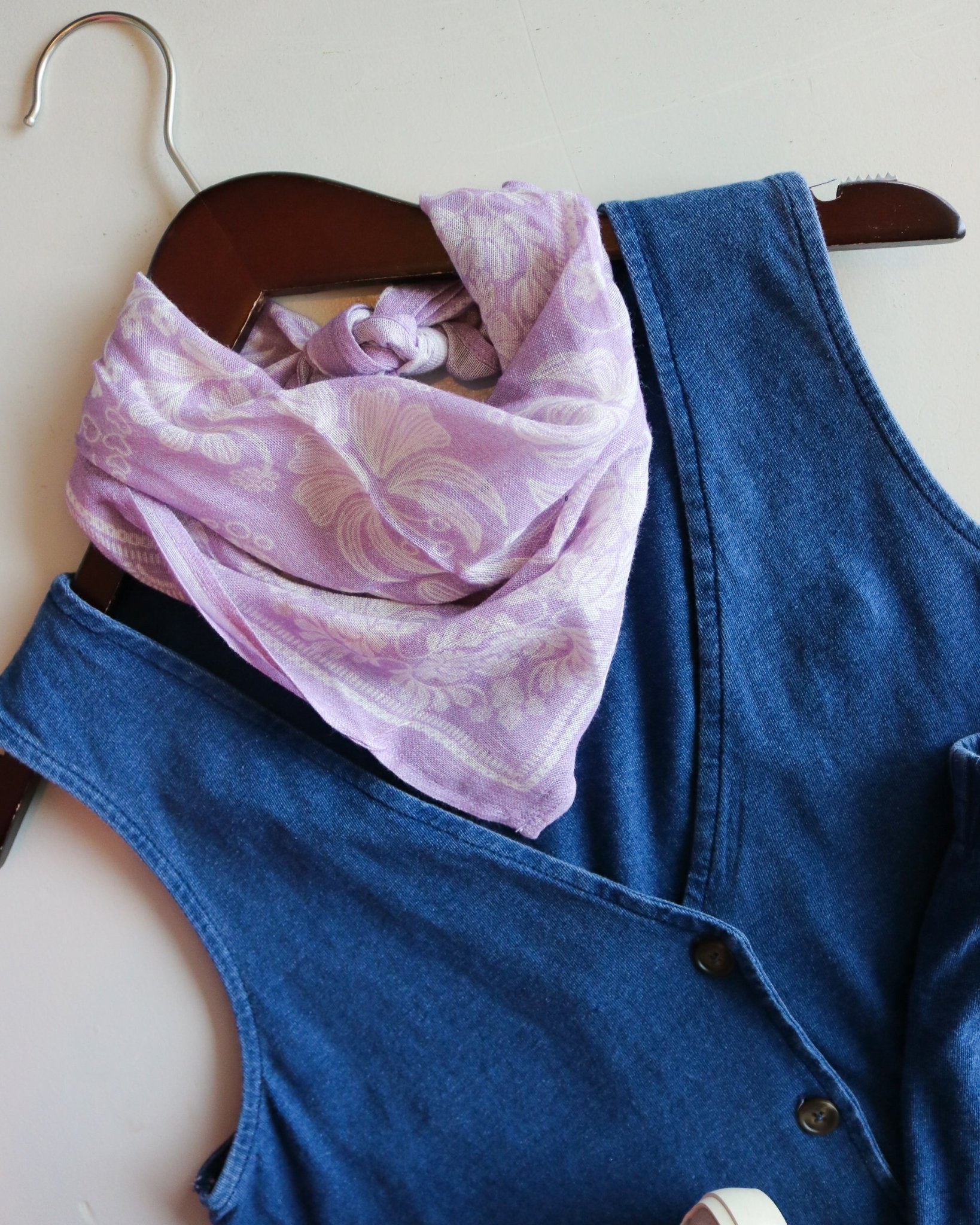 Noelle Jersey Denim Top - Olive You BoutiqueZ SUPPLY, INC.230078