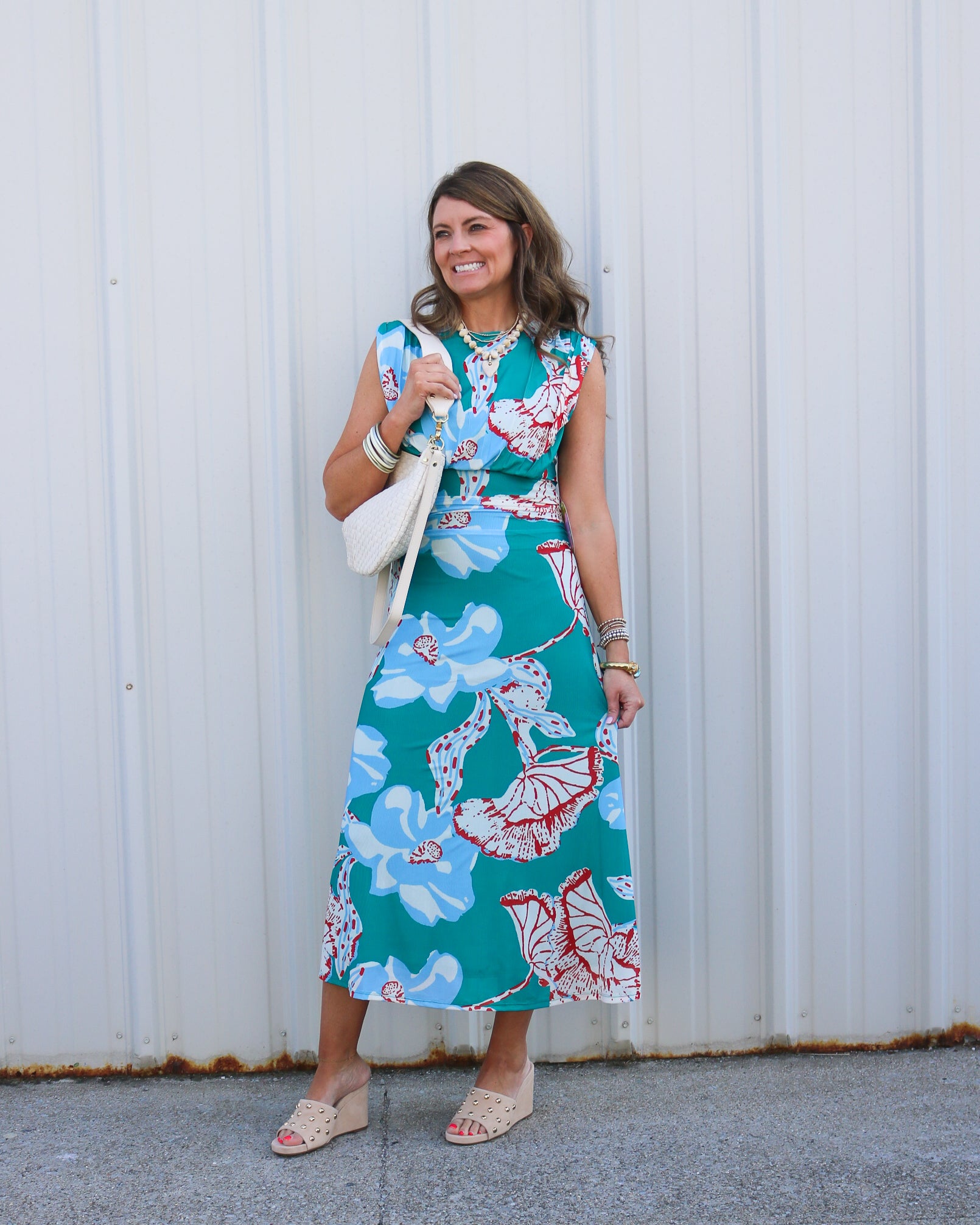 Joelle Floral Sleeveless Midi Dress - Olive You BoutiqueCLEOBELLA228451CM26SP302779