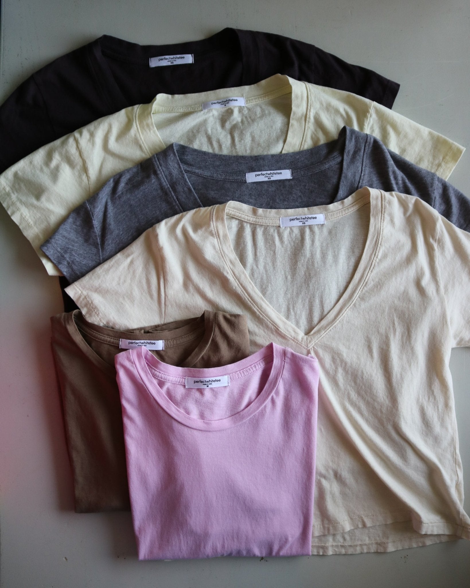 Cotton Boxy V - Neck Tee - Olive You BoutiquePERFECTWHITETEE227840T69-HENDRIX-1