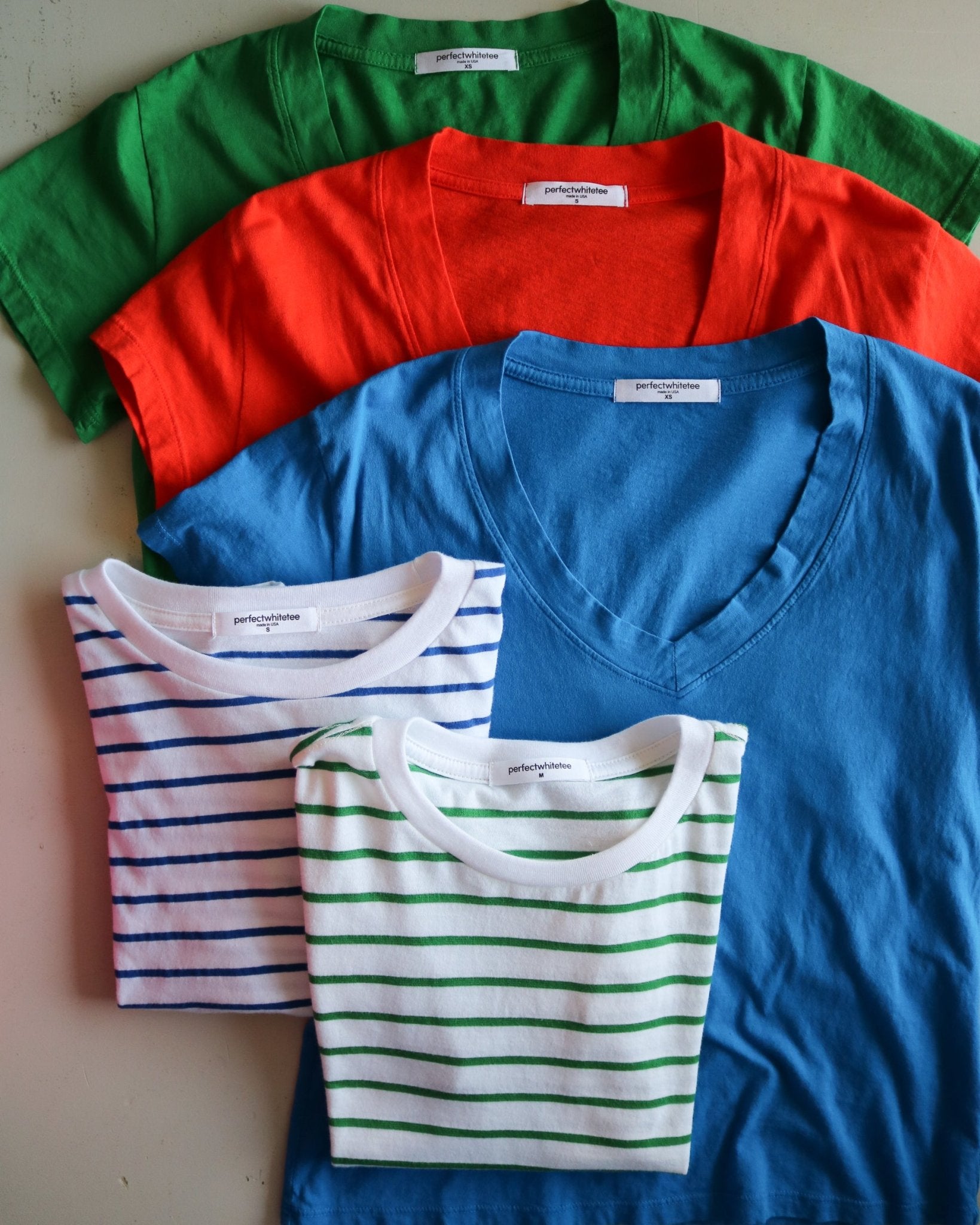 Cotton Boxy V - Neck Tee - Olive You BoutiquePERFECTWHITETEE227893769-HENDRIX