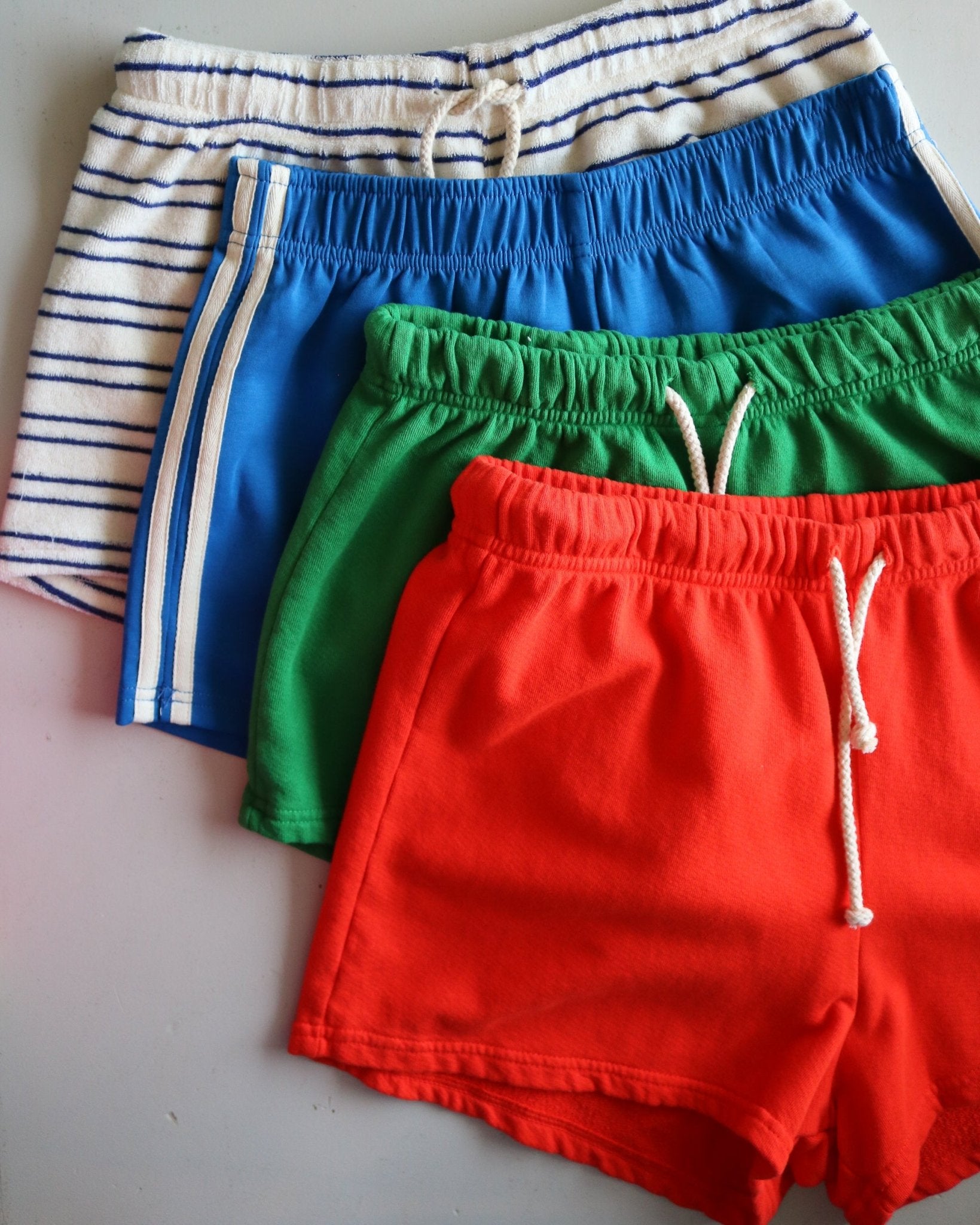 French Terry Sweat Shorts - Olive You BoutiquePERFECTWHITETEE227957B12-LAYLA