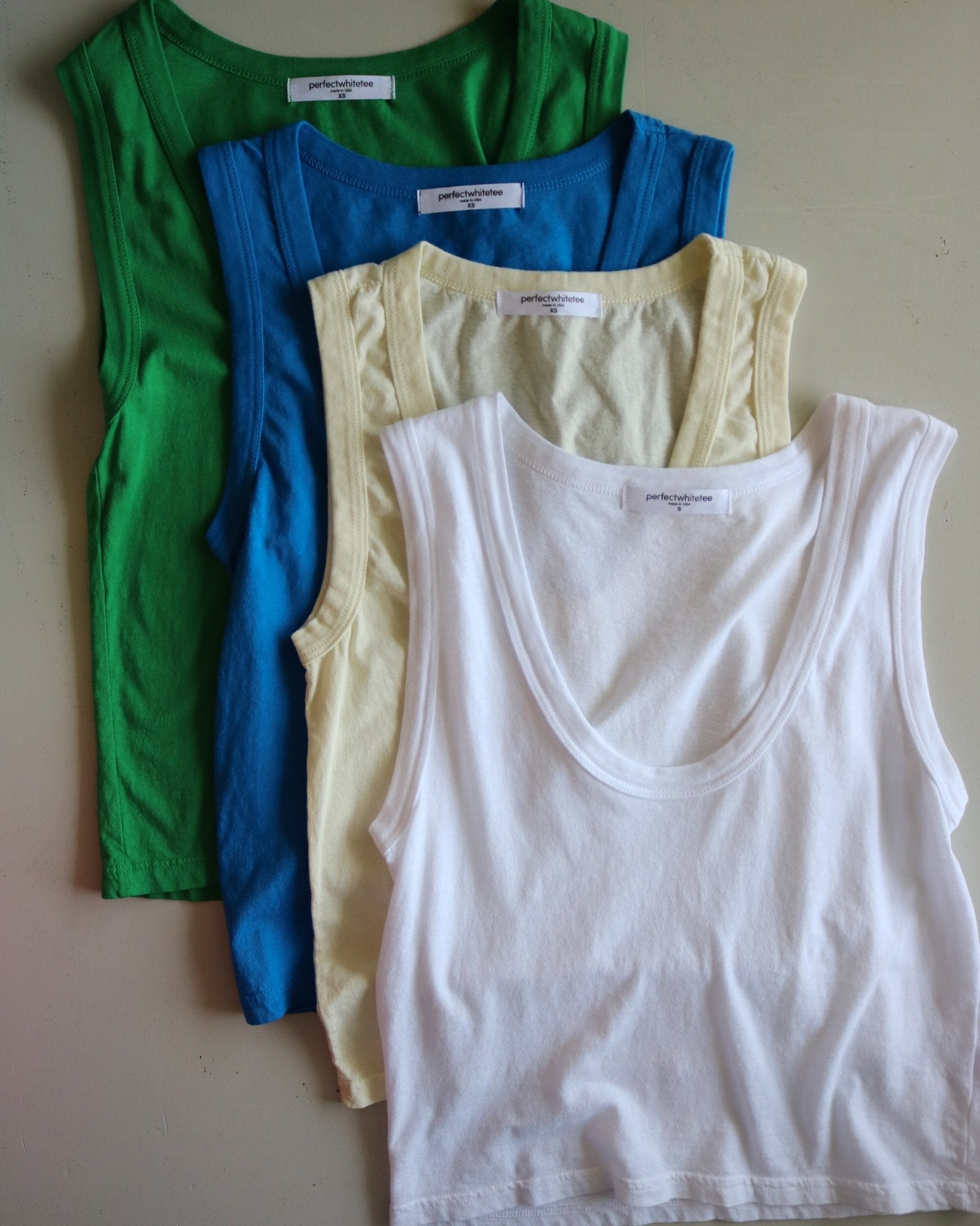 Crispy Cotton Scoop Neck Tank - Olive You BoutiquePERFECTWHITETEE227889T249-KHARA