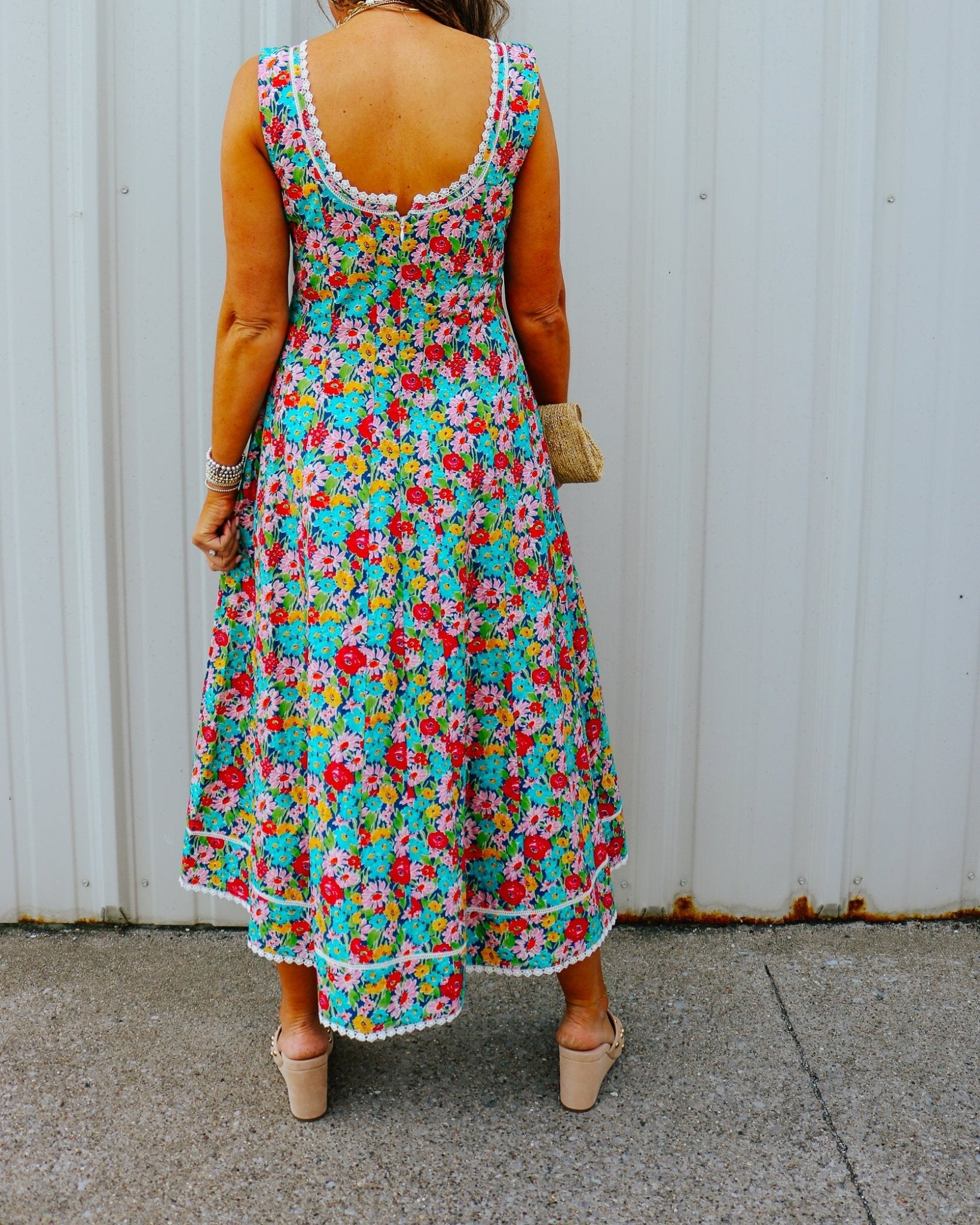 Alice Dress in Meadow Muse Floral - Olive You BoutiqueELIZABETH JAMES THE LABEL227786181291