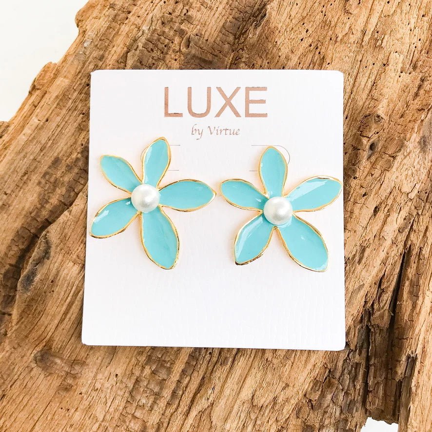 The Tracy Flower Earring - Olive You BoutiqueVIRTUE JEWELRY232089