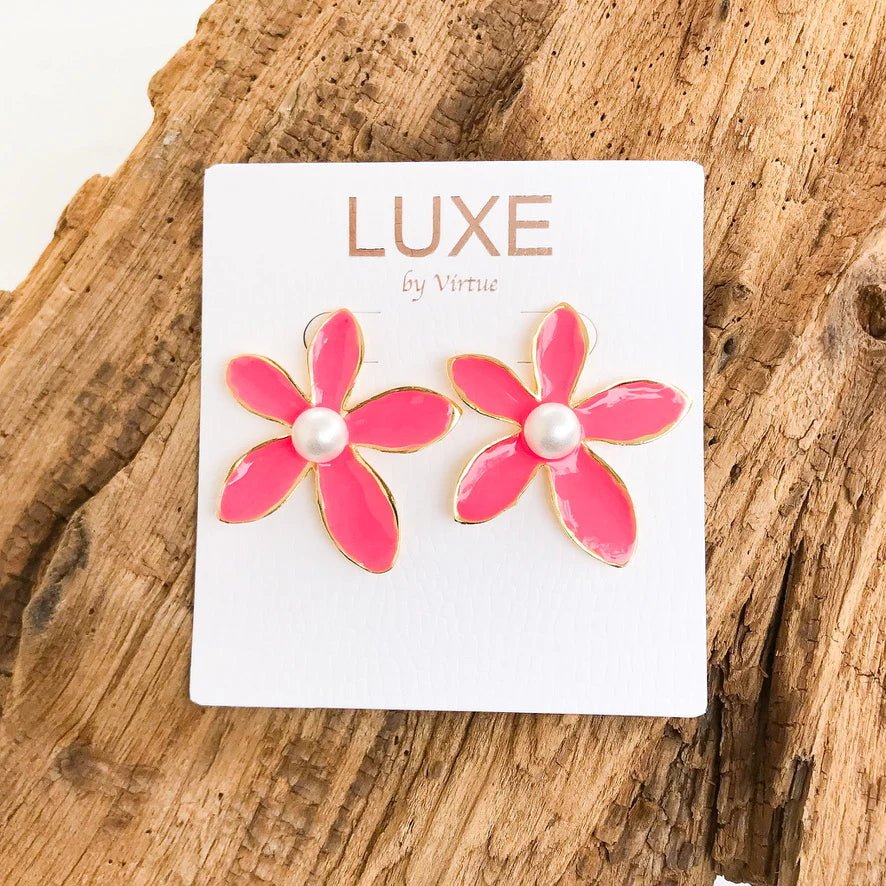 The Tracy Flower Earring - Olive You BoutiqueVIRTUE JEWELRY232088