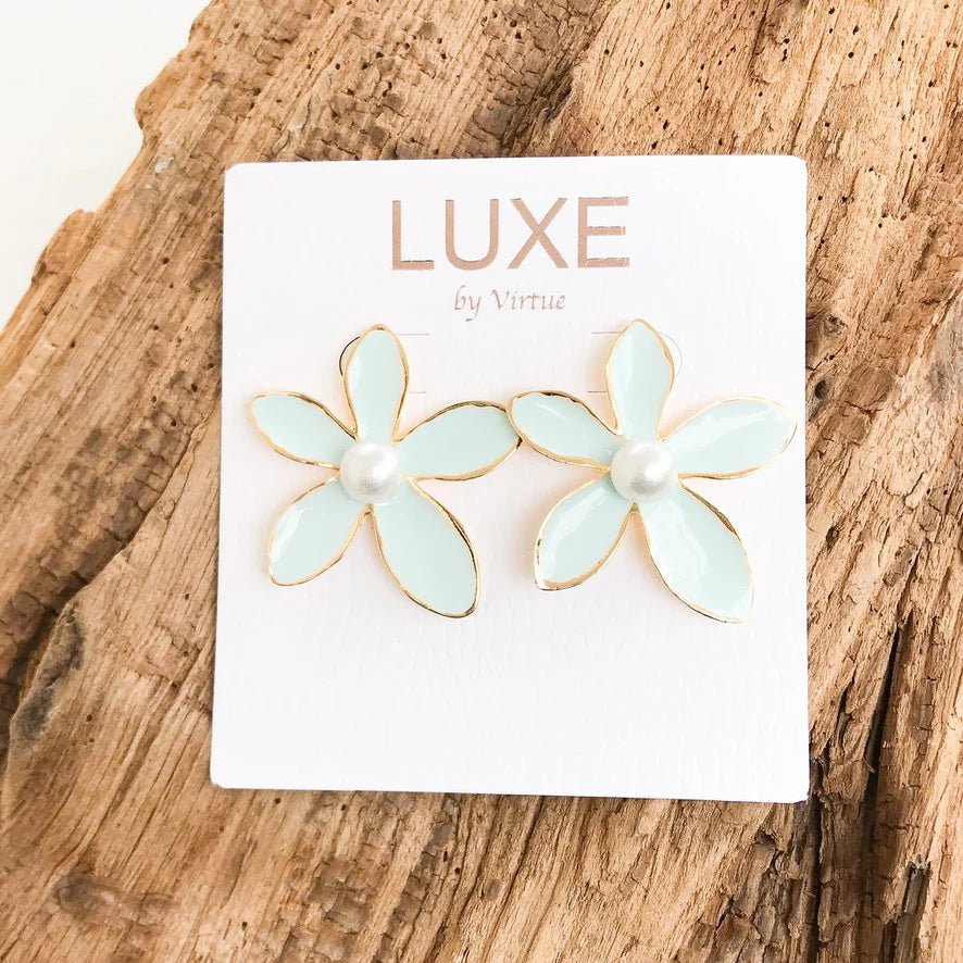 The Tracy Flower Earring - Olive You BoutiqueVIRTUE JEWELRY232090