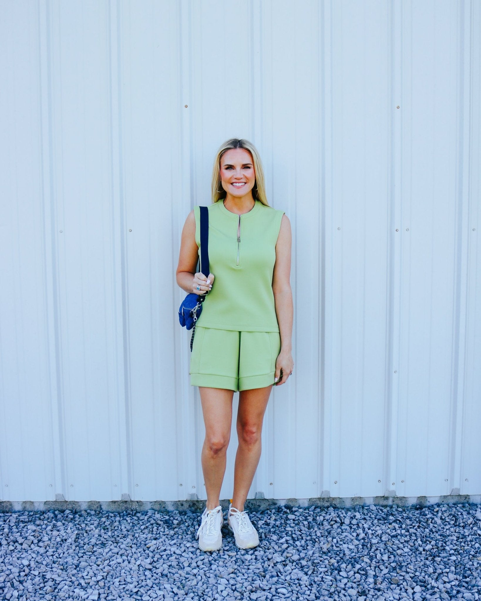 Simmons Half Zip Tank - Olive You BoutiqueVARLEY231786VAR03362