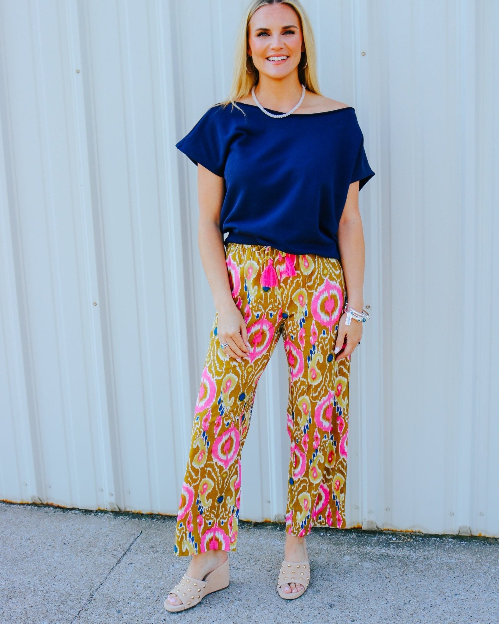 Sunset Ikat Pant - Olive You BoutiqueIVY JANE230662250029