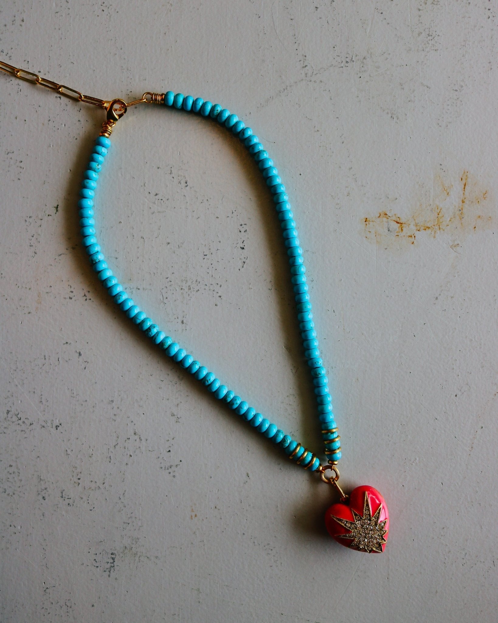 Darnell Necklace - Pink/Turquoise - Olive You BoutiqueElizabeth ColeSS26N41-PNKTQSS26N41-PNKTQ