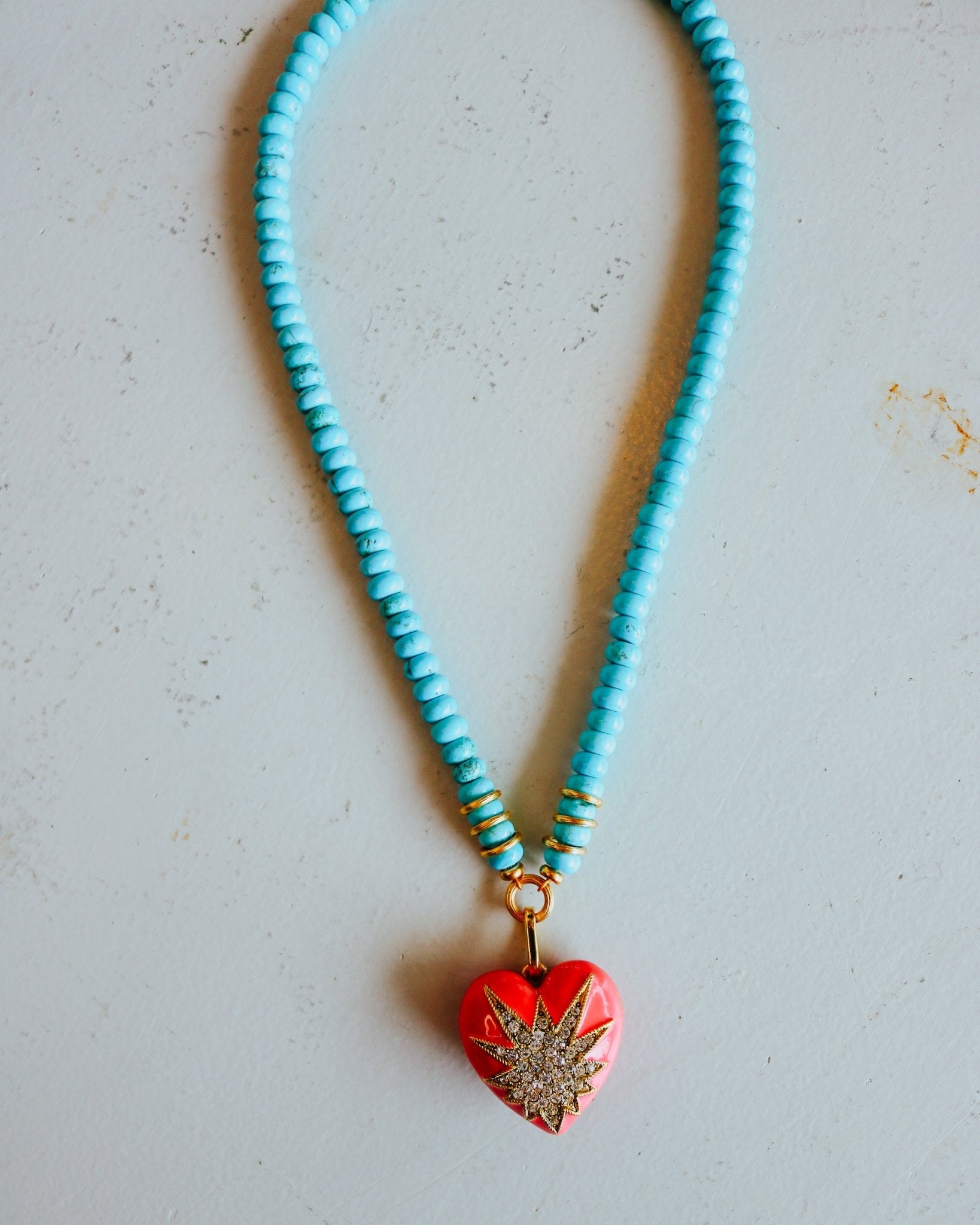 Darnell Necklace - Pink/Turquoise - Olive You BoutiqueElizabeth ColeSS26N41-PNKTQSS26N41-PNKTQ