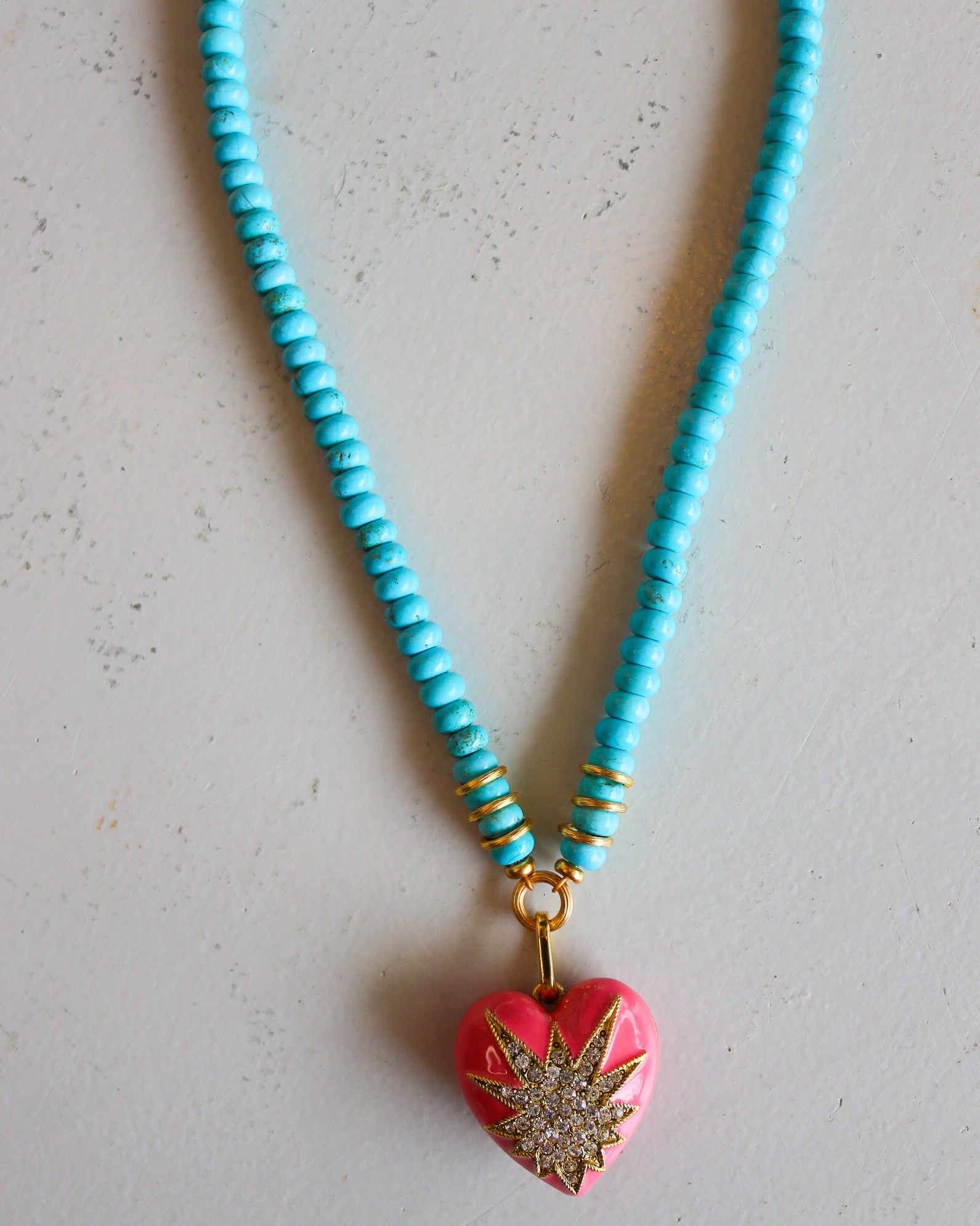 Darnell Necklace - Pink/Turquoise - Olive You BoutiqueElizabeth ColeSS26N41-PNKTQSS26N41-PNKTQ