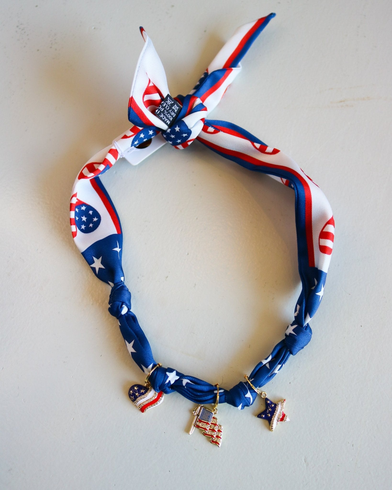 USA Scarf Necklace - Olive You BoutiqueGemelli232207USA Scarf Necklace