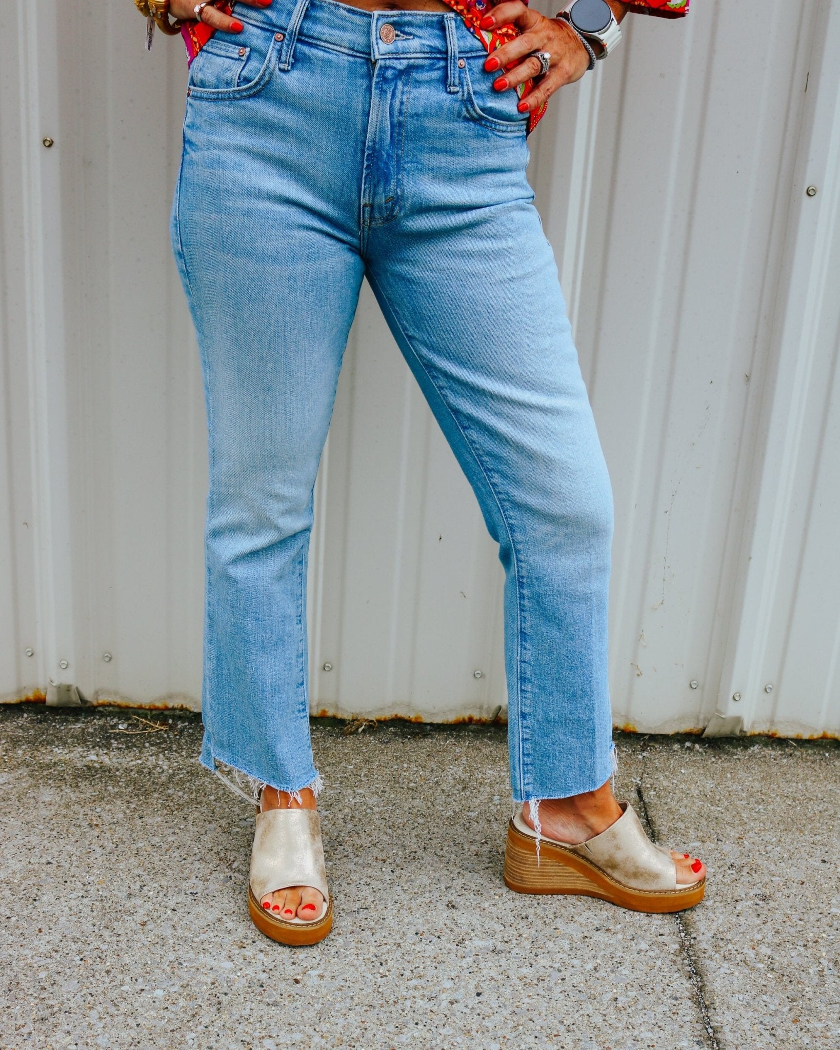 Insider Crop Step Fray - Olive You BoutiqueMOTHER DENIM2282911157-1220